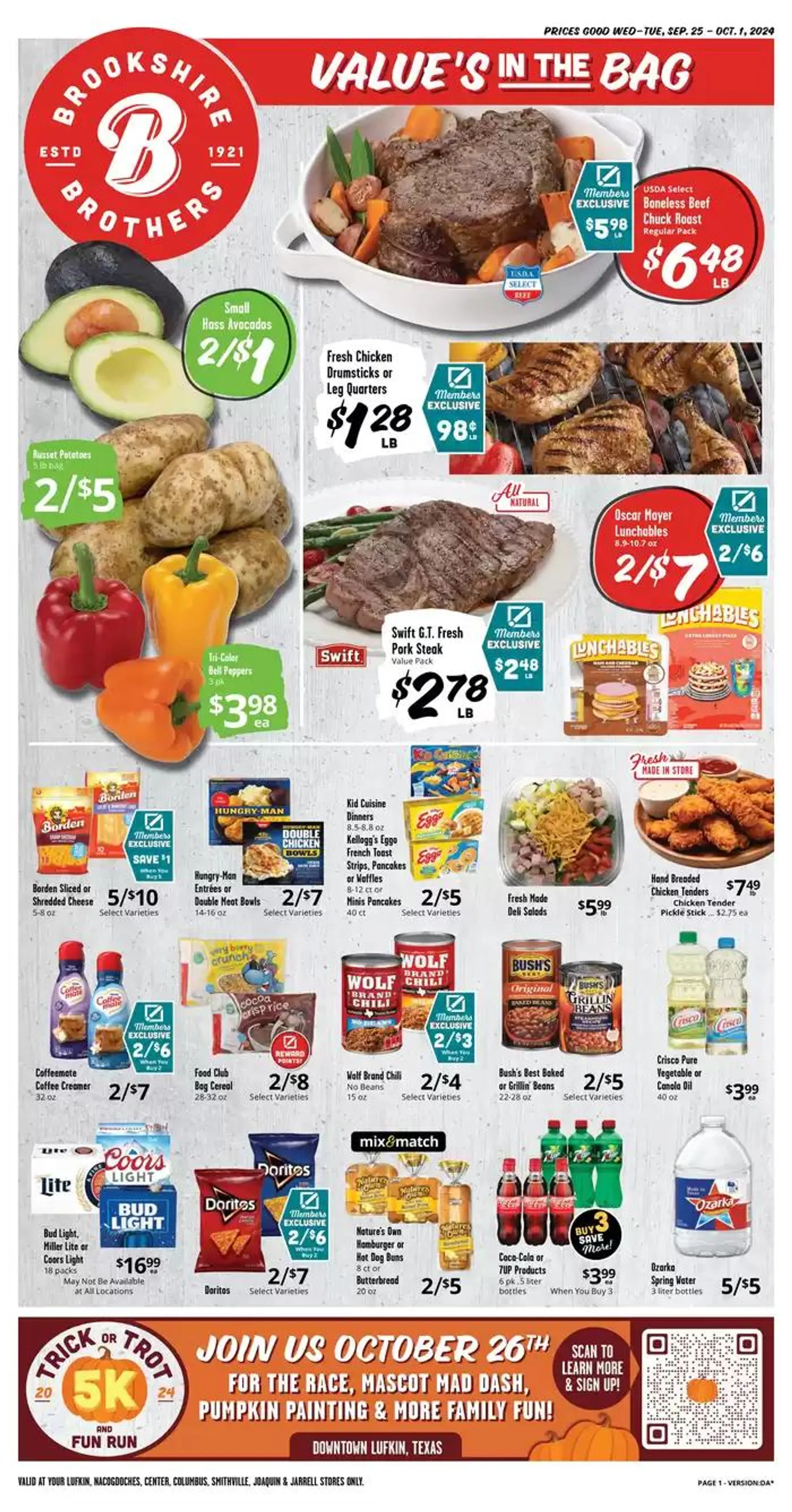 Weekly Ads Brookshire Brothers - 1