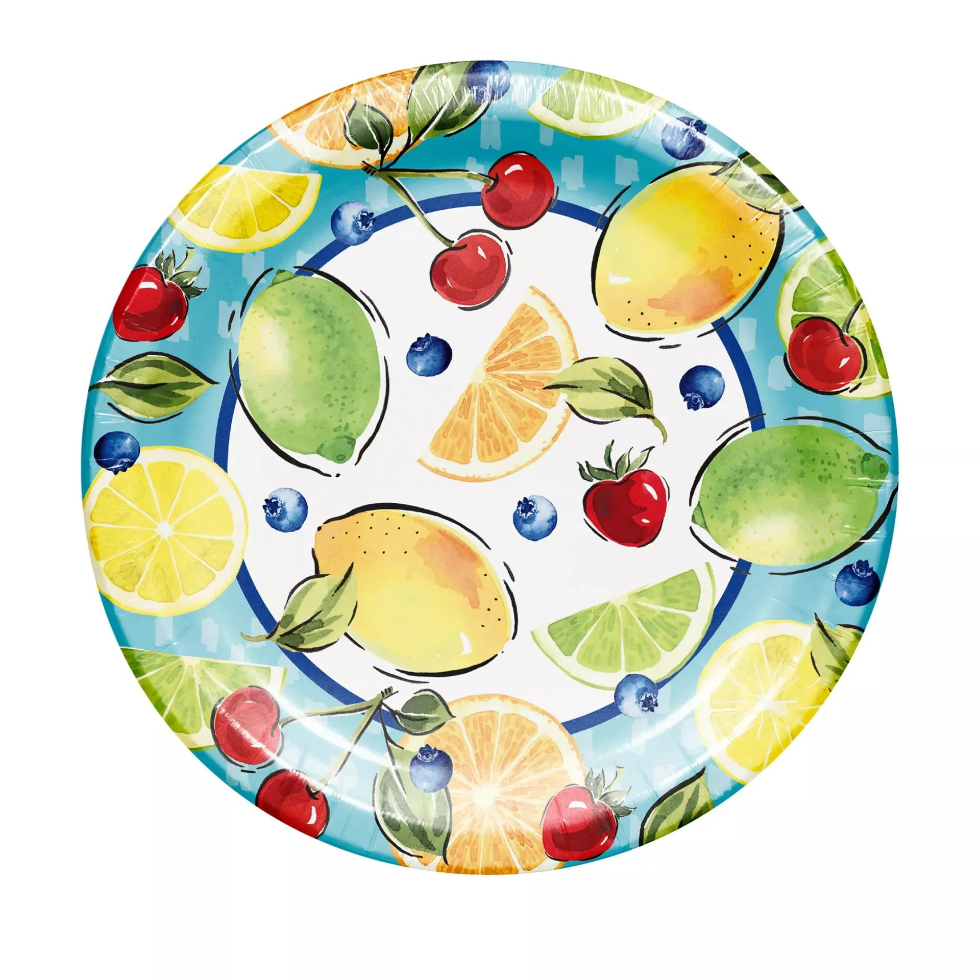 Berkley Jensen Summer 10" Paper Plates, 80 ct.