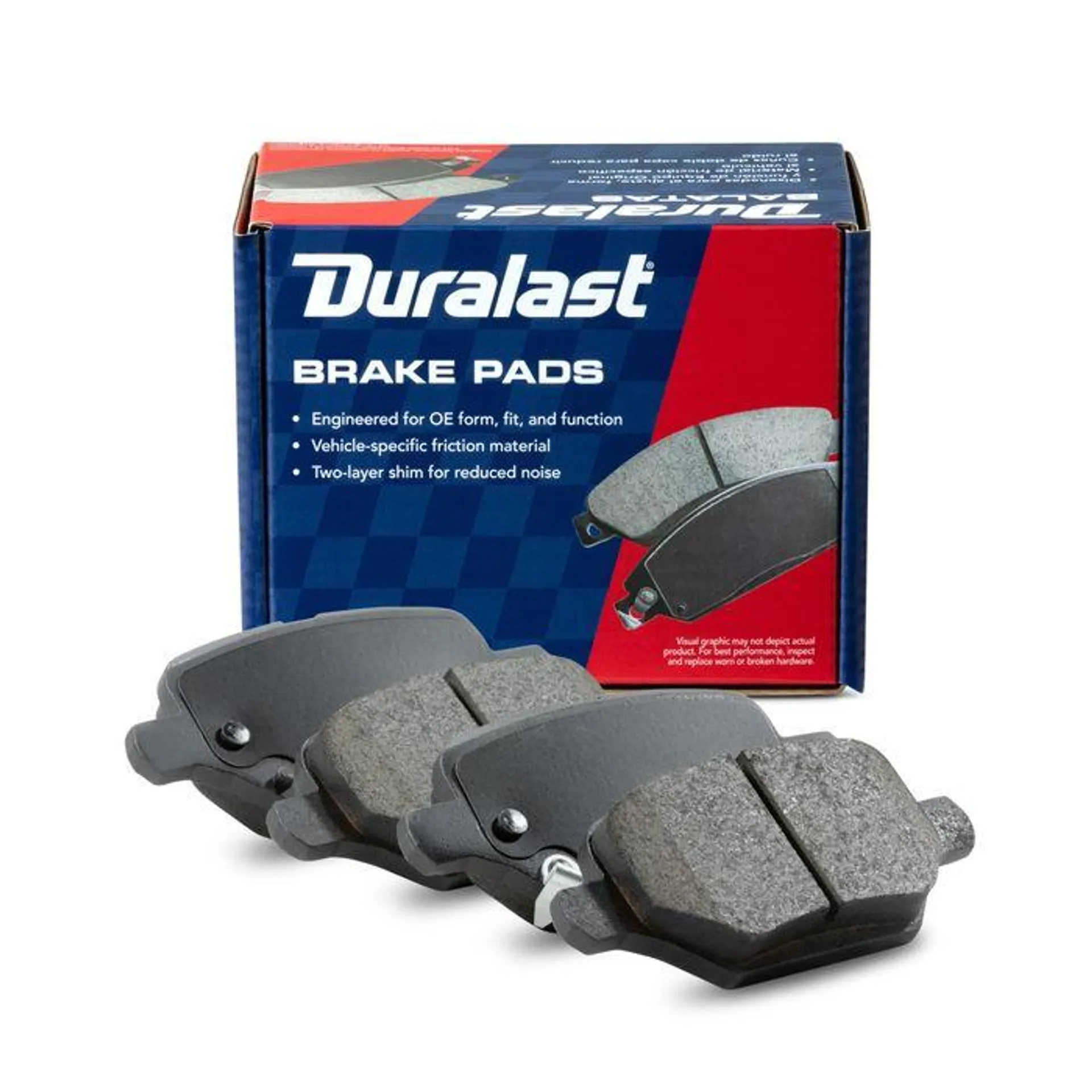 Duralast Ceramic Brake Pads D2168