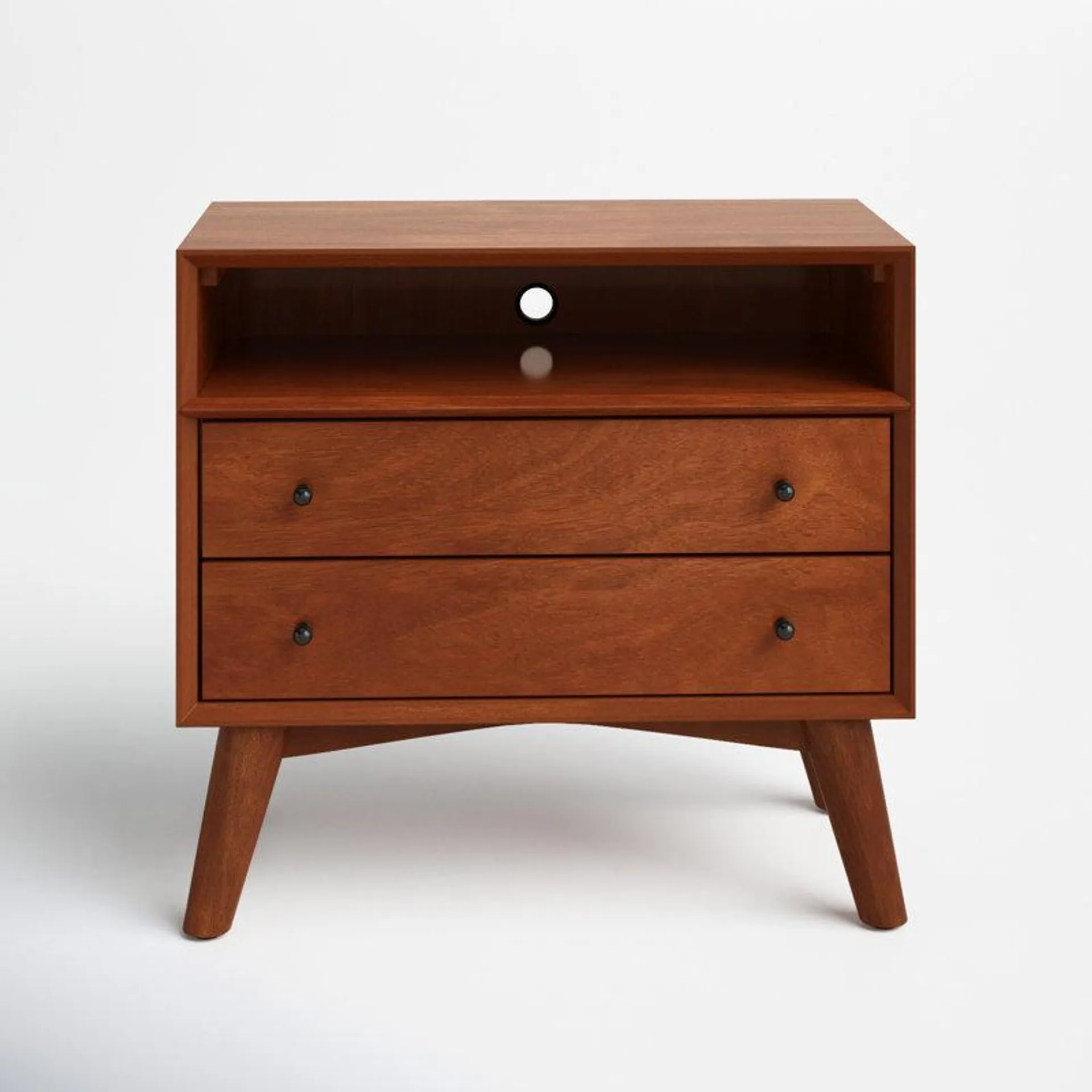 Williams 2-Drawer Nightstand with Shelf