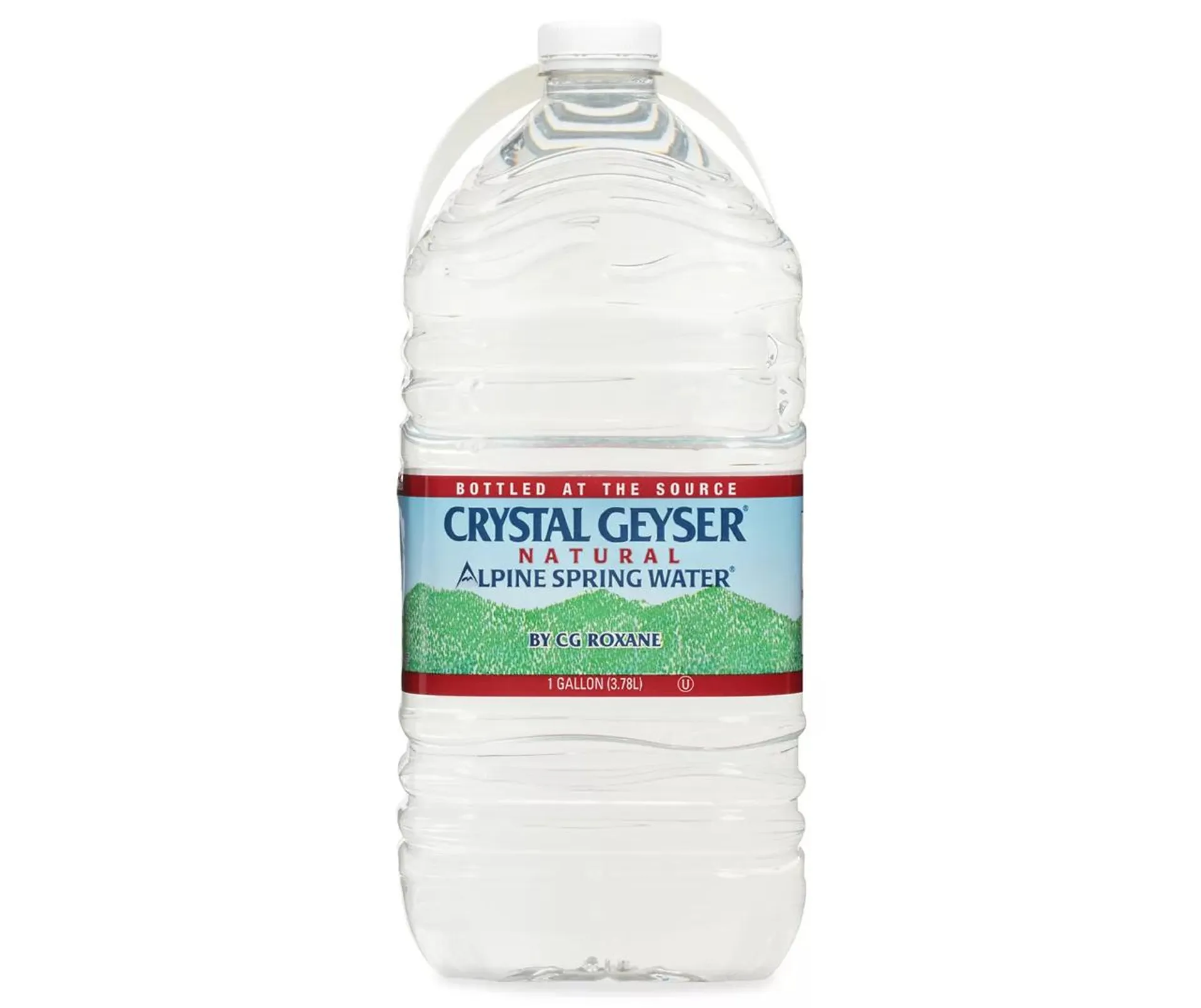 Crystal Geyser Natural Alpine Spring Water 1 gal. Bottle