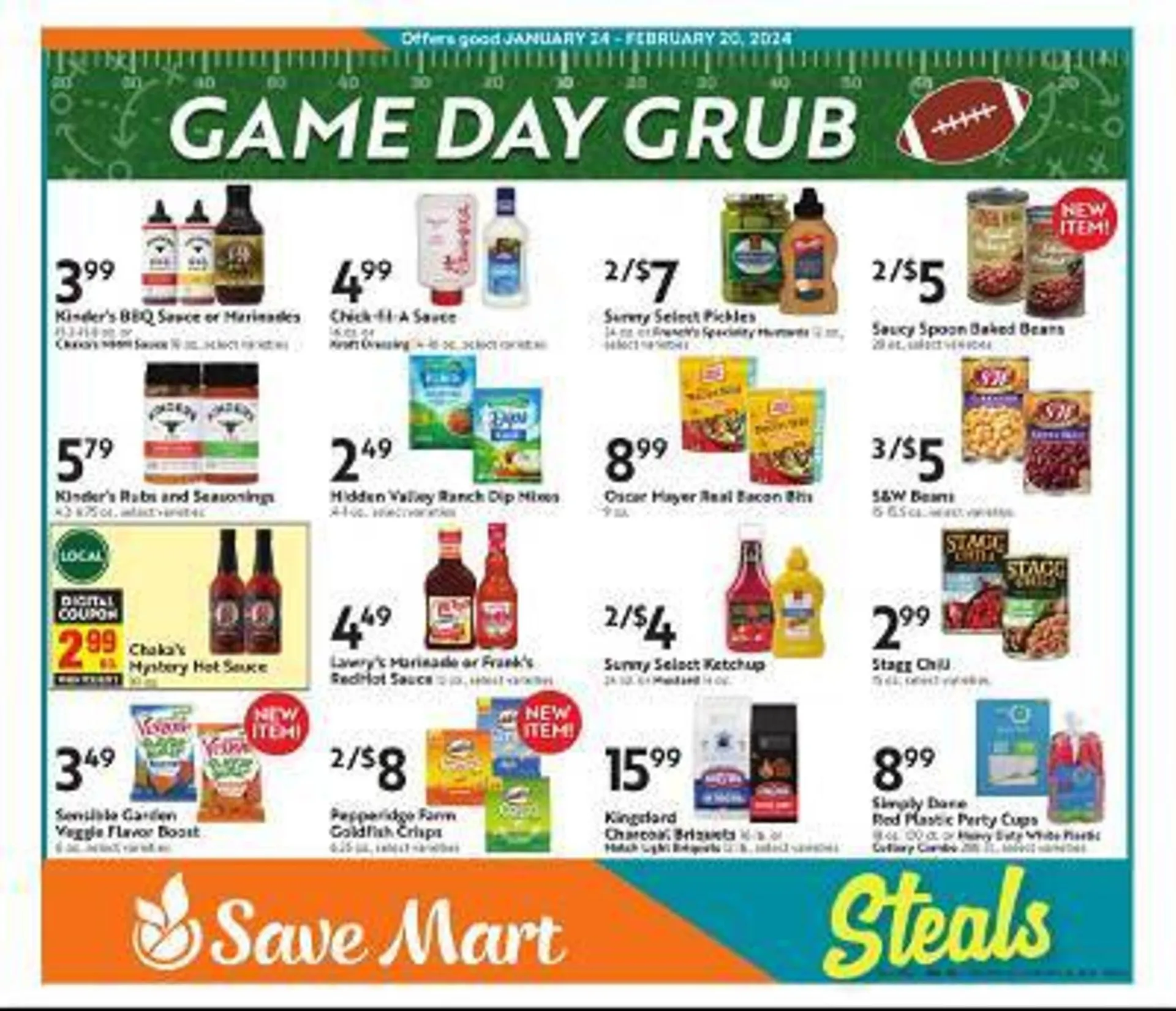 Weekly ad Save Mart Weekly Ad from January 24 to February 20 2024 - Page 
