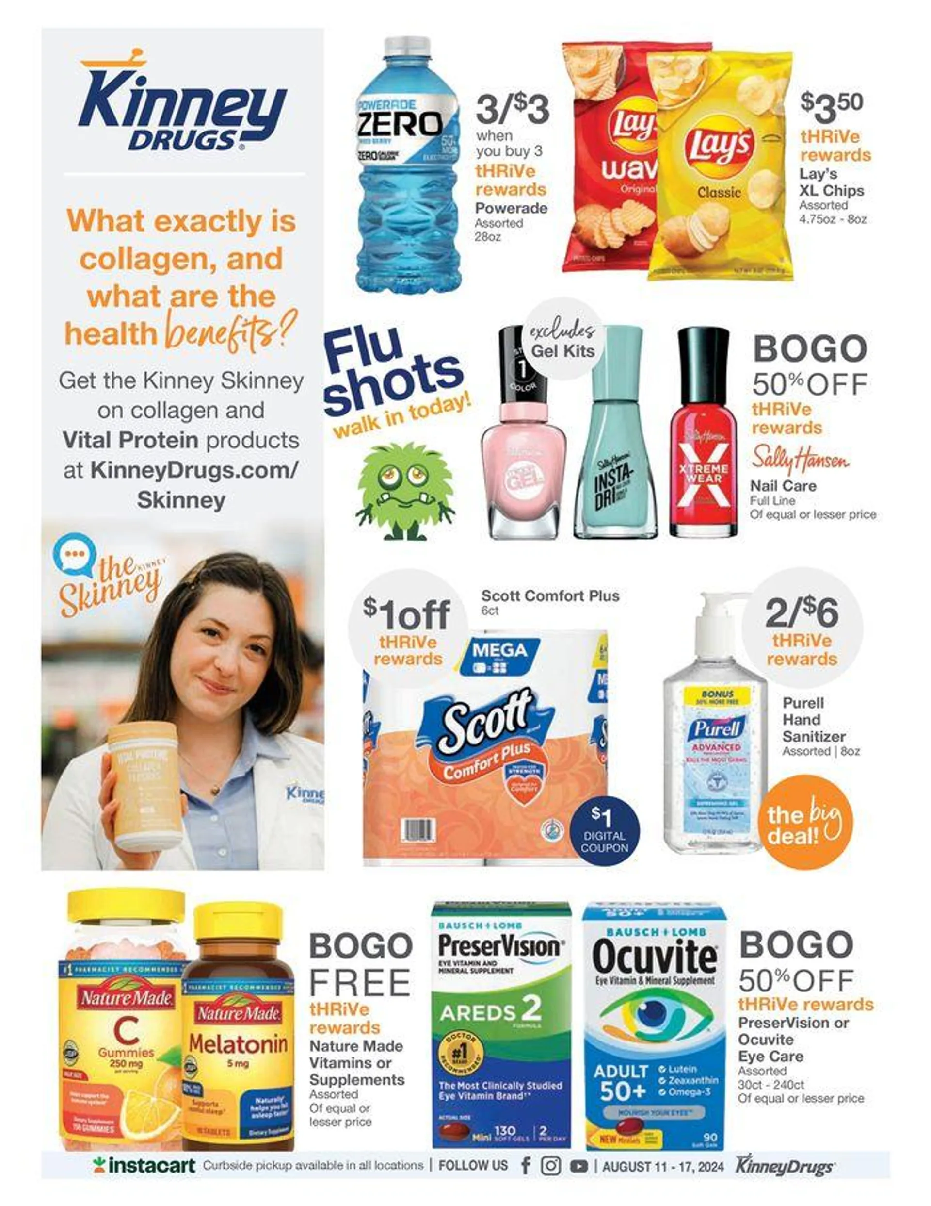 Kinney Drugs Weekly Ad - 1