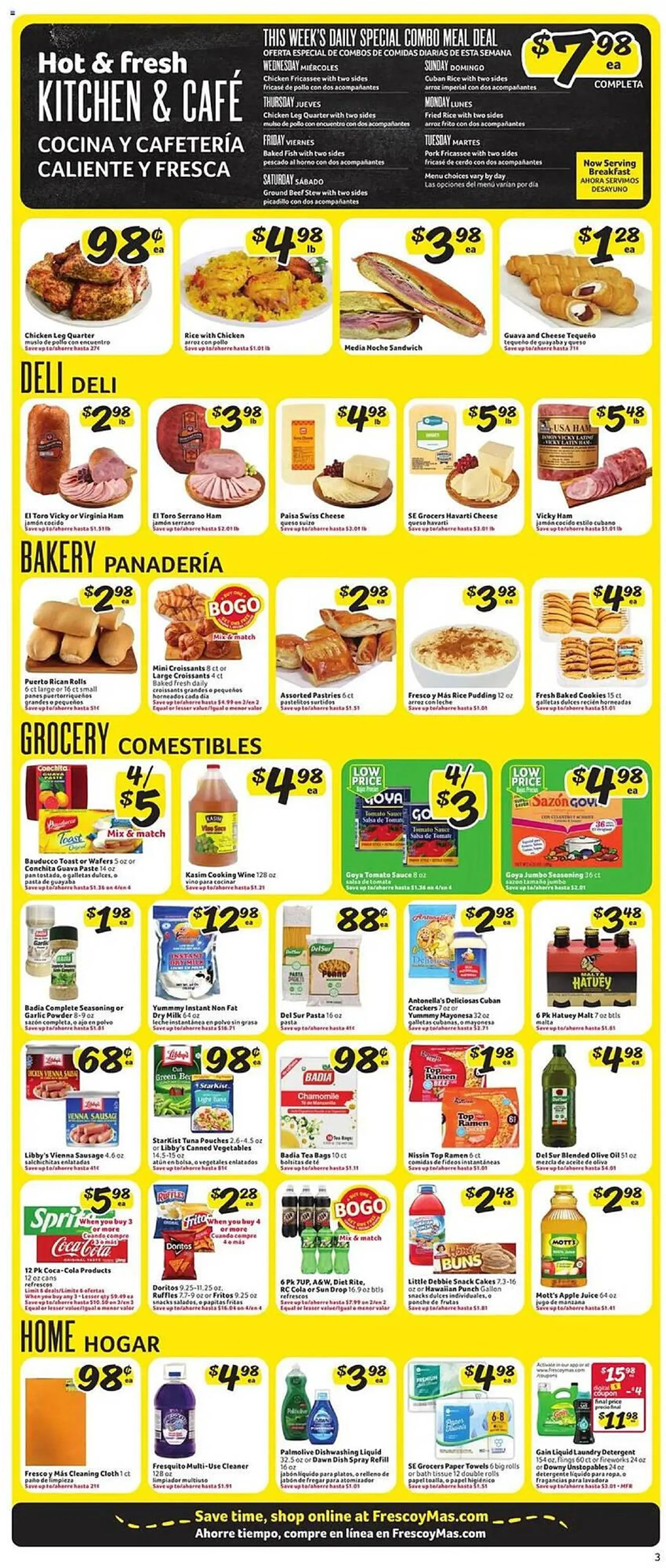 Weekly ad Fresco y Más Weekly Ad from January 1 to January 7 2025 - Page 3