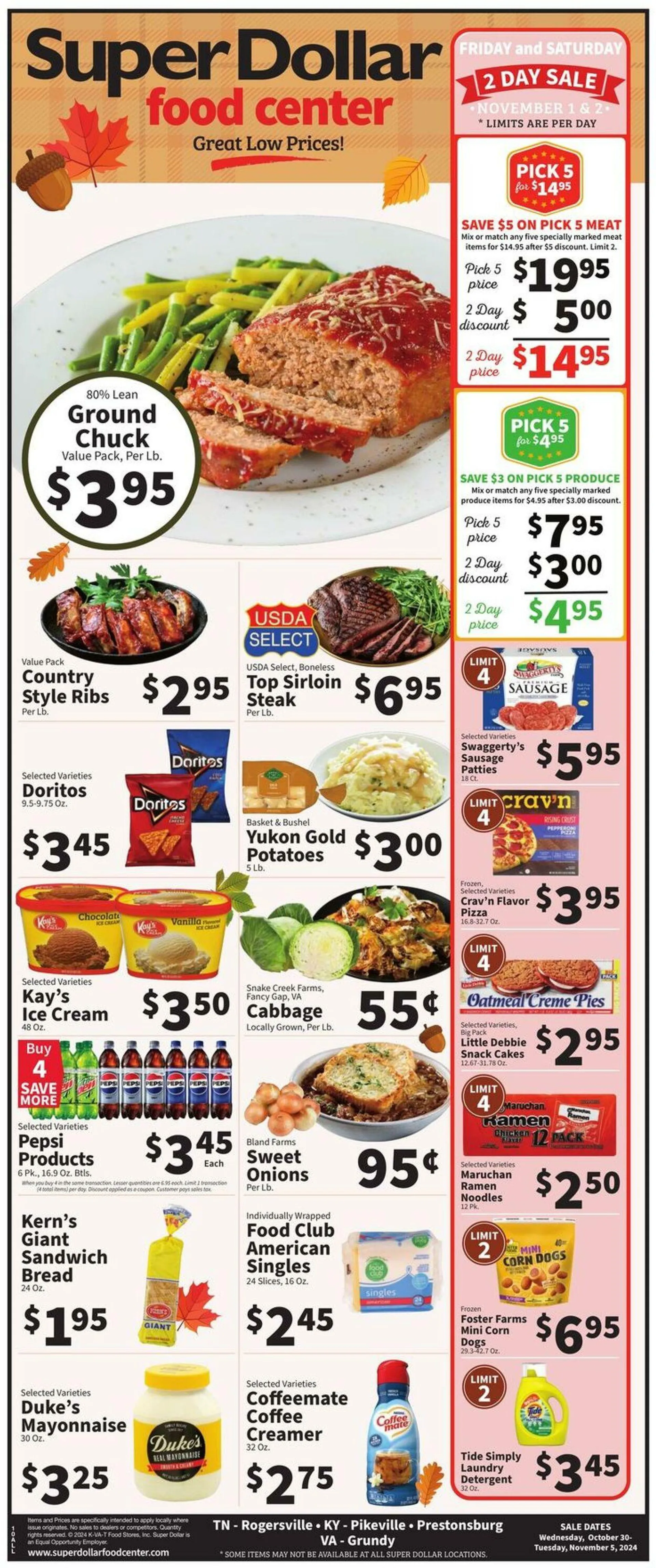 Super Dollar Food Center Current weekly ad - 1