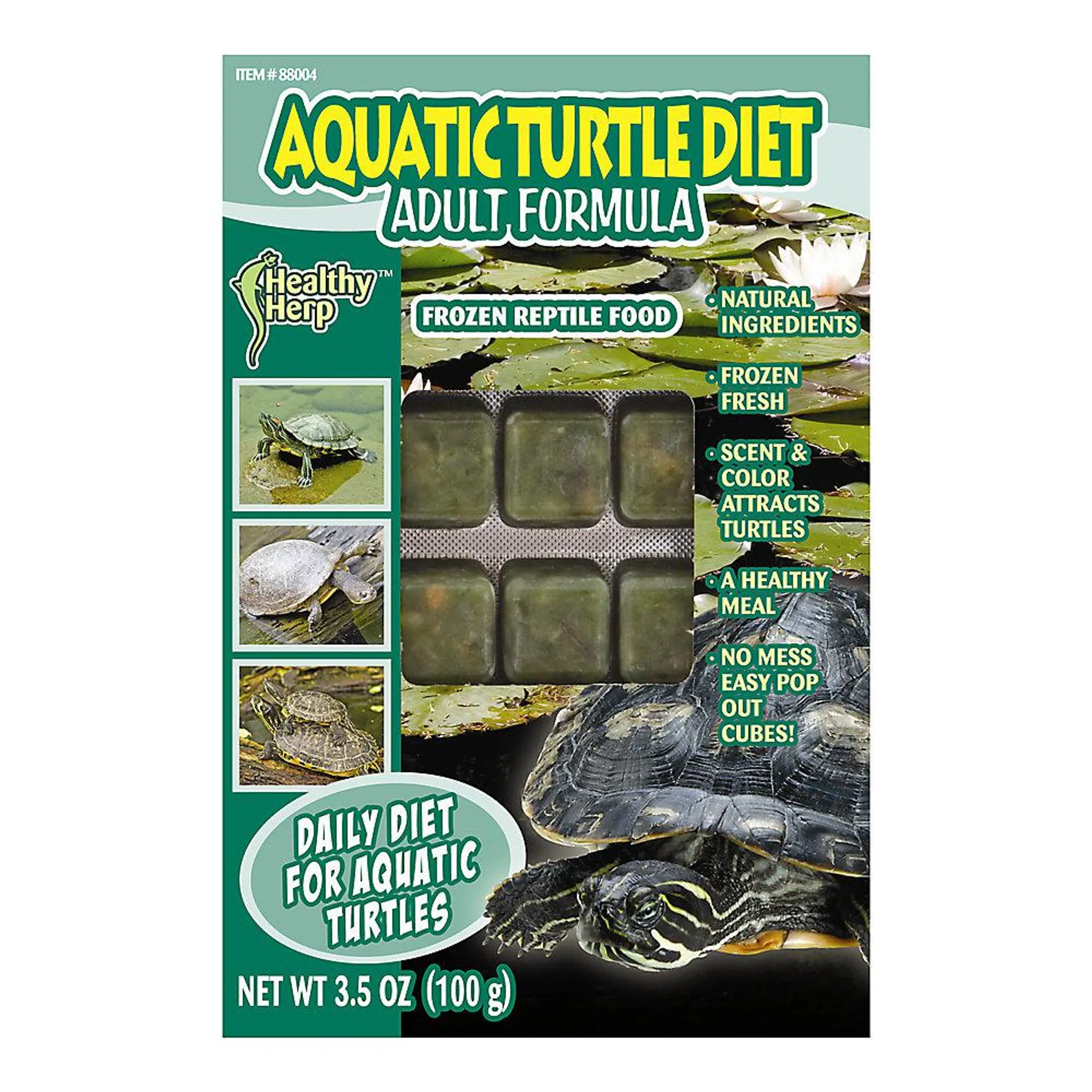 San Francisco Bay Brand® Healthy Herp™ Aquatic Adult Turtle Frozen Food