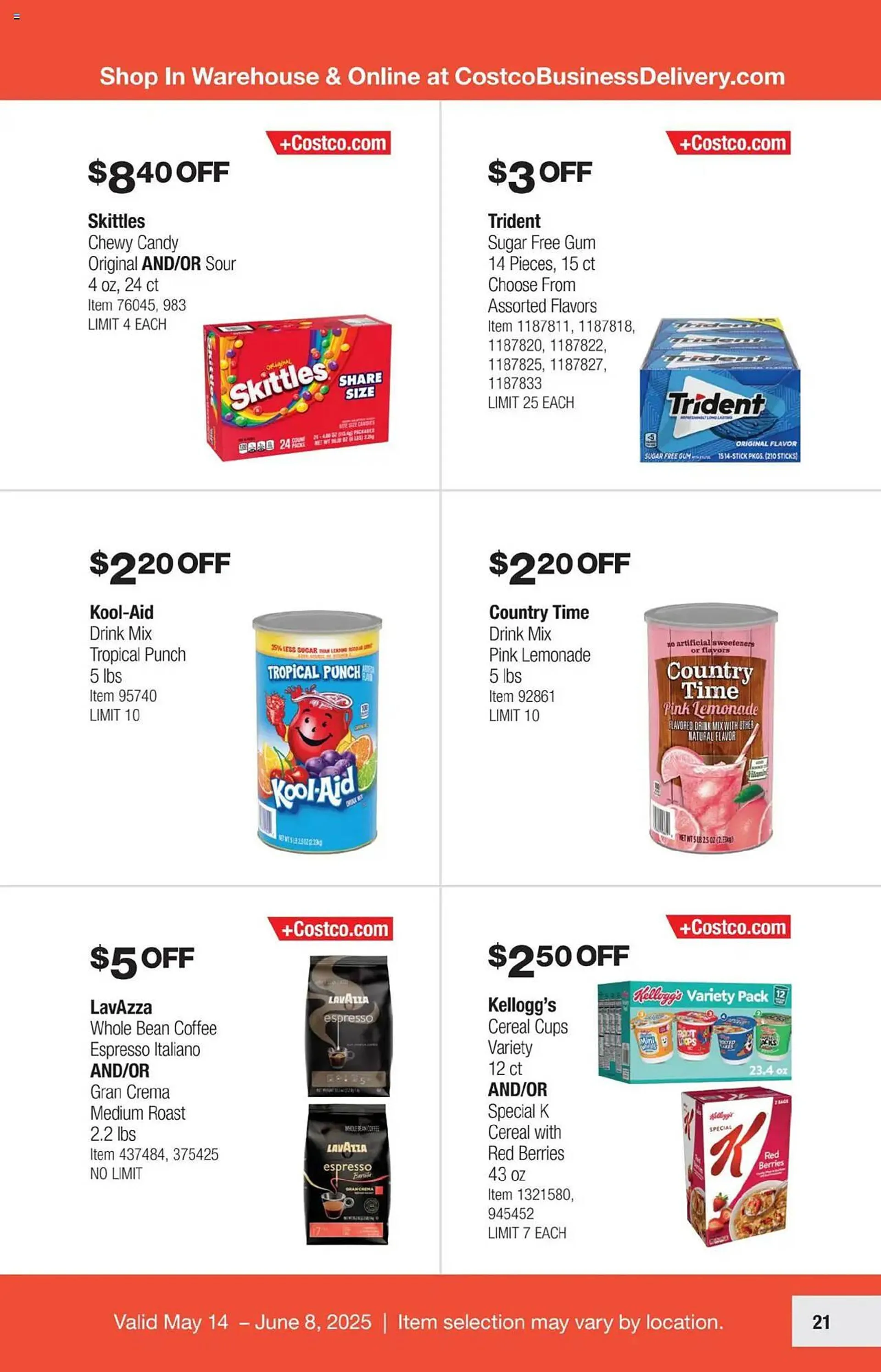 Weekly ad Costco Weekly Ad from May 14 to June 8 2025 - Page 21