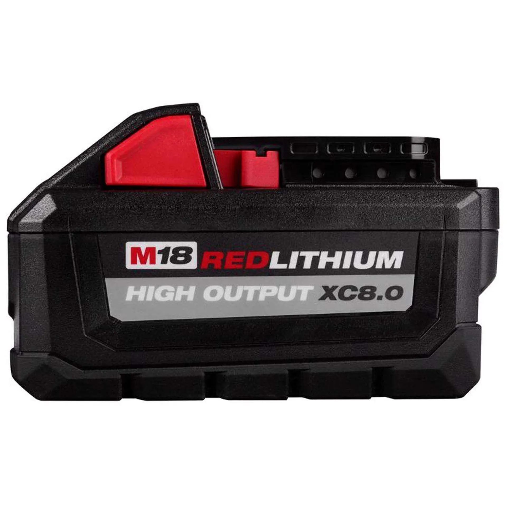Milwaukee M18 REDLITHIUM XC8.0 18 V 8 Ah Lithium-Ion High Output Battery Pack 1 pc