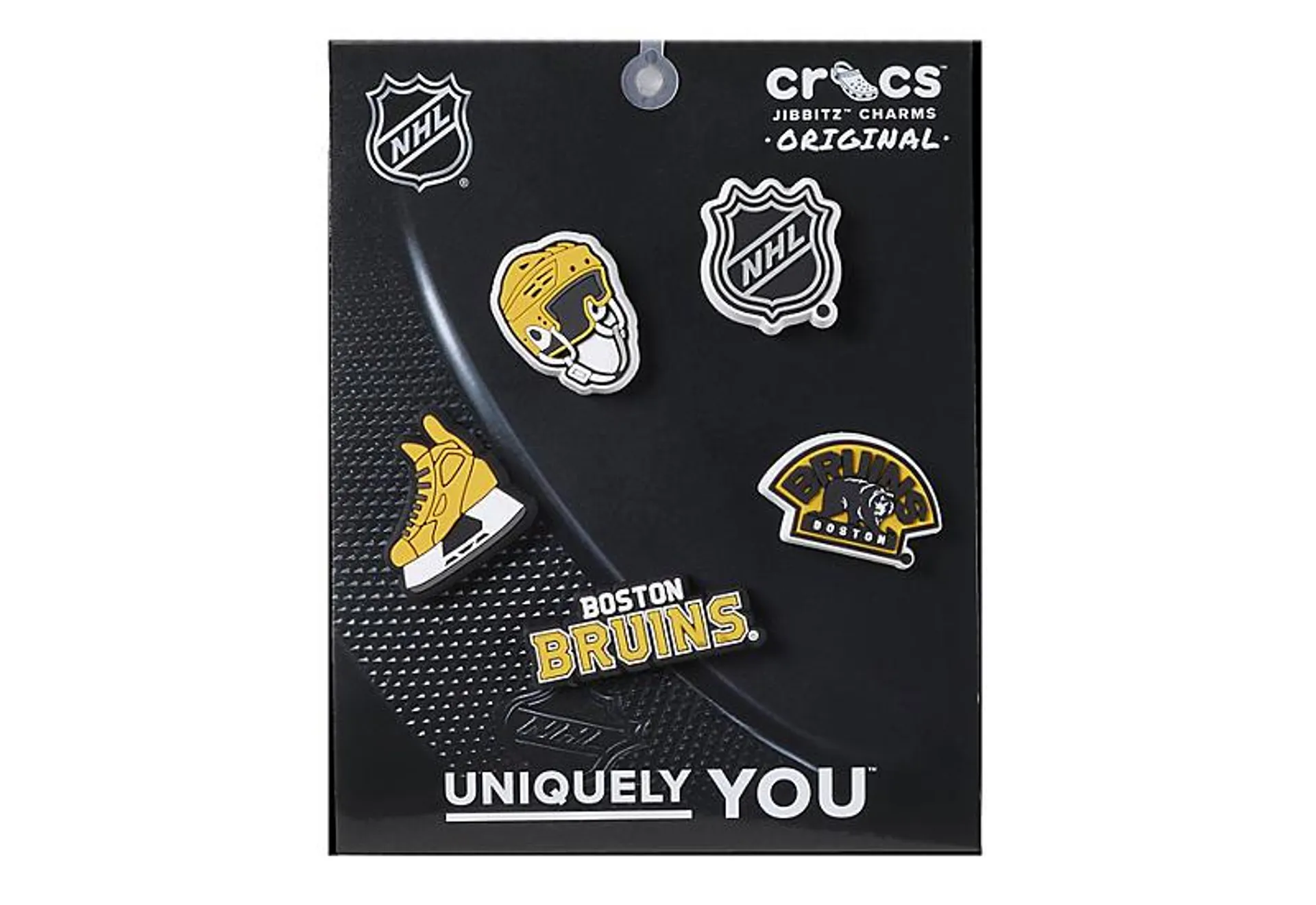 Crocs Unisex Nhl Boston Bruins 5 Pack Jibbitz - Assorted