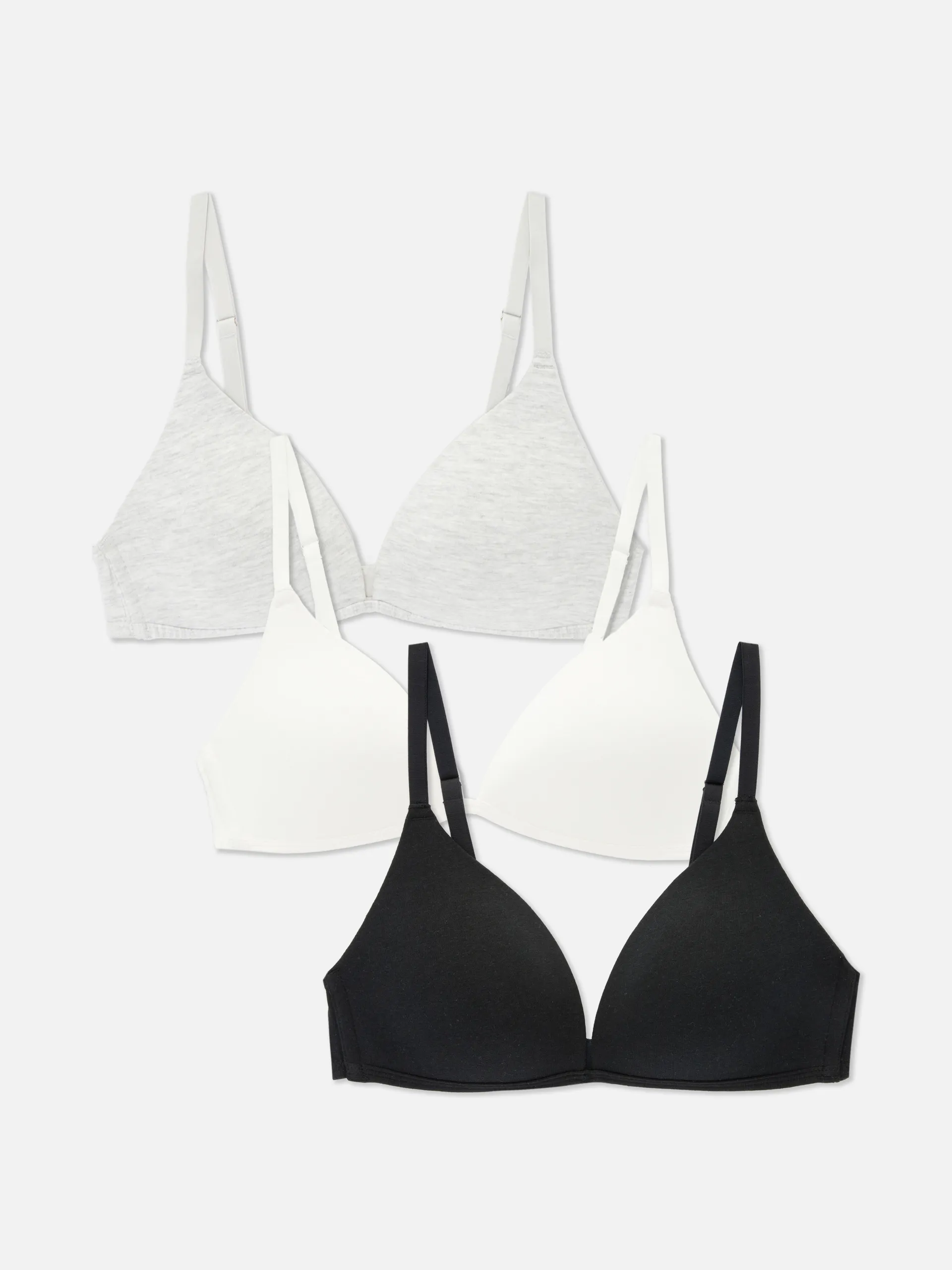 3-Pack Wireless Bras