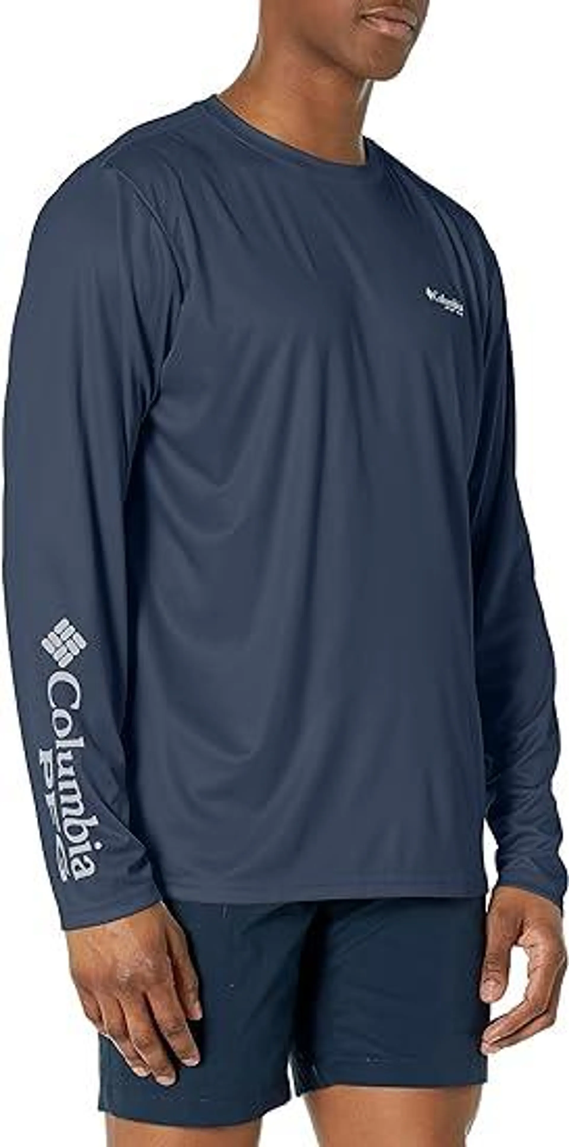 Columbia Men's Terminal Tackle PFG Fish Star Long Sleeve