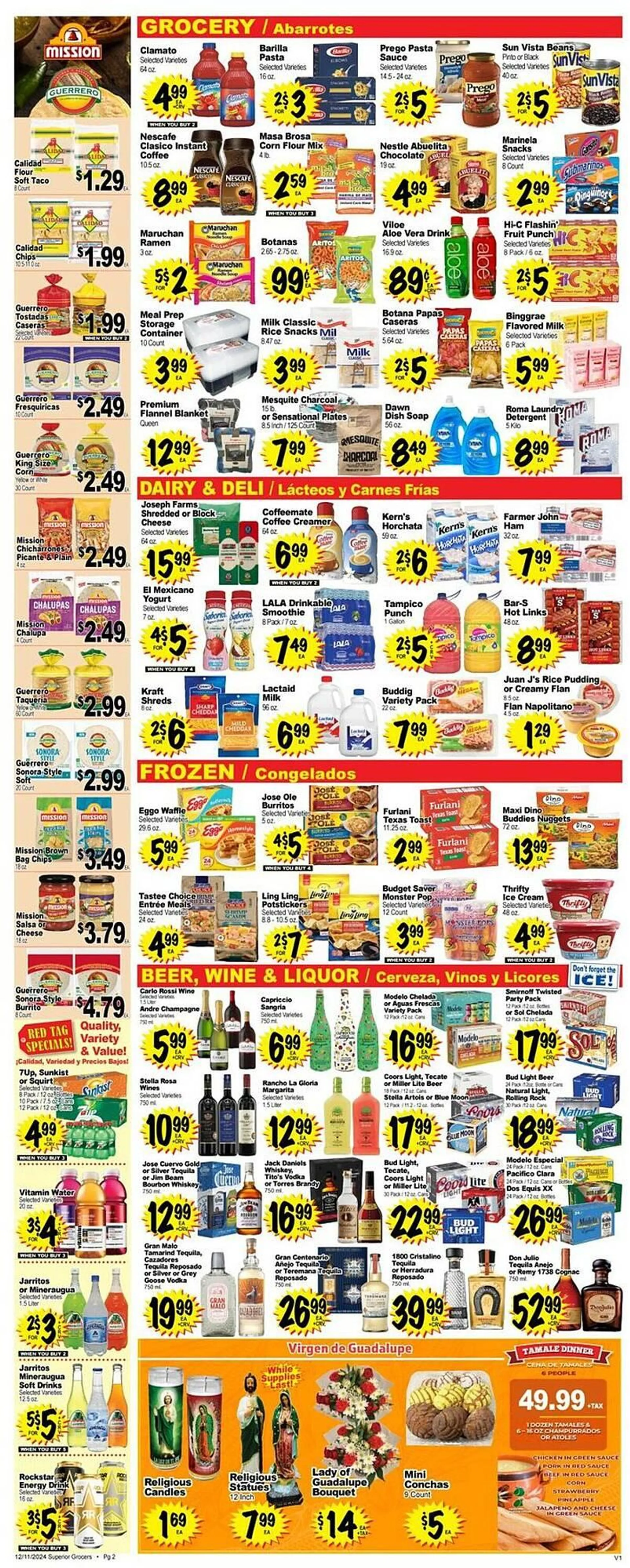 Weekly ad Superior Grocers Weekly Ad from December 11 to December 17 2024 - Page 2