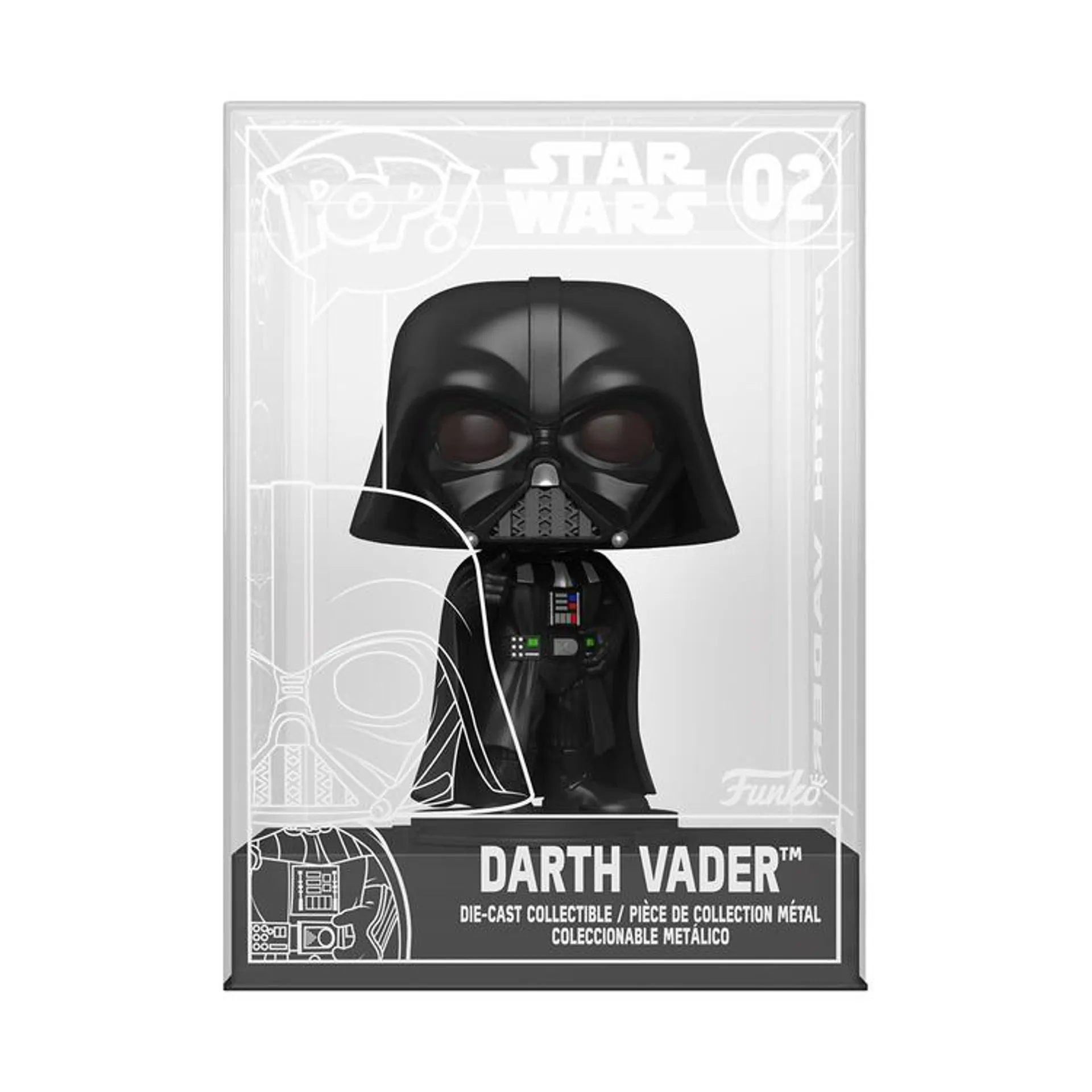 Funko POP! Star Wars Die-Cast Darth Vader