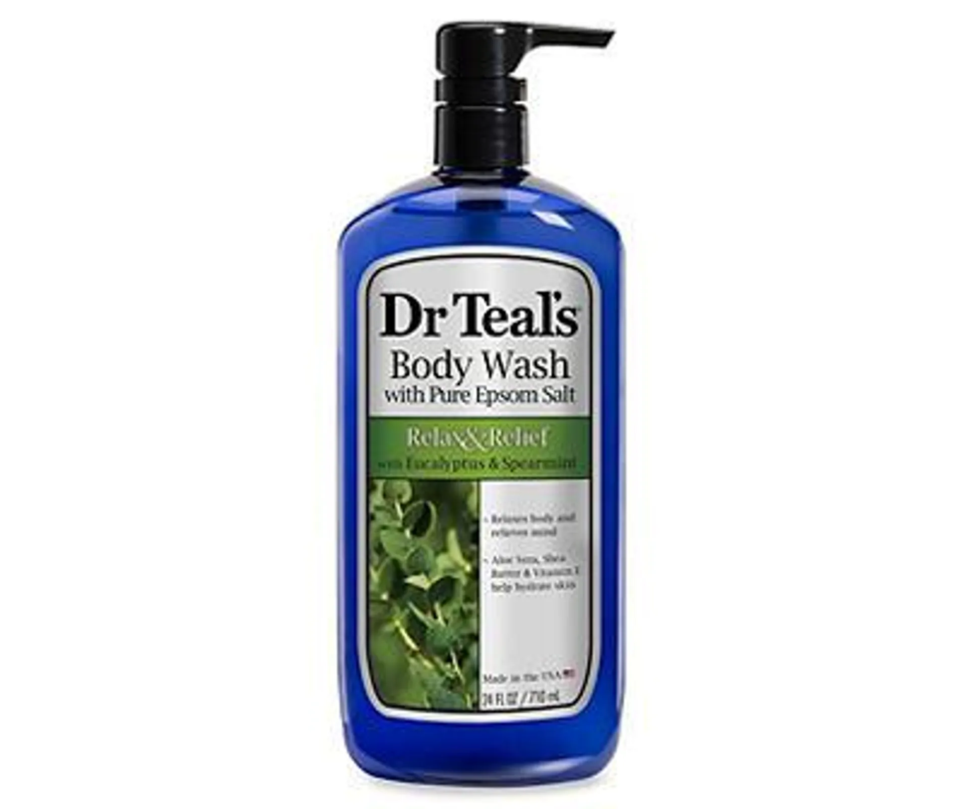 Relax and Relief with Eucalyptus Spearmint Body Wash, 24 Fl. Oz.