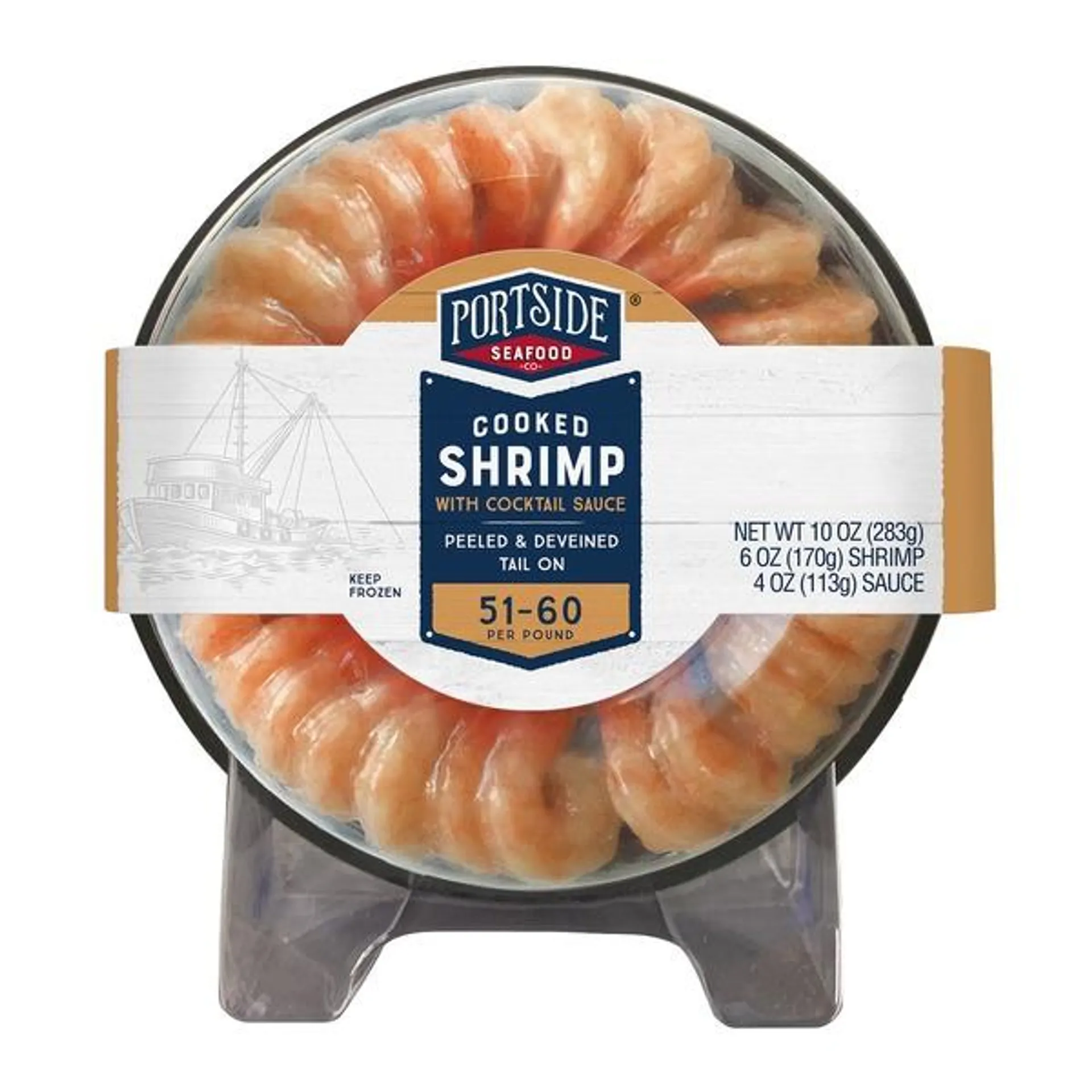 Portside Shrimp Ring w/ sauce 51/60 ct