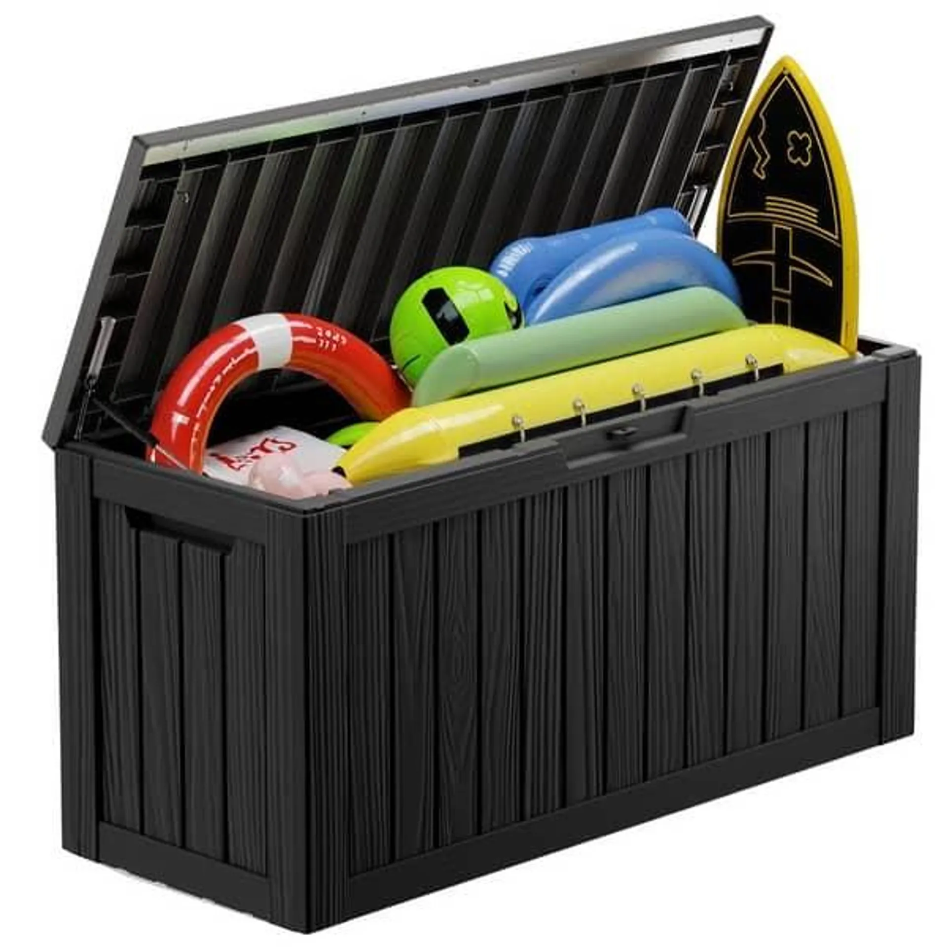 Outdoor Patio Storage Resin Lockable Deck Box