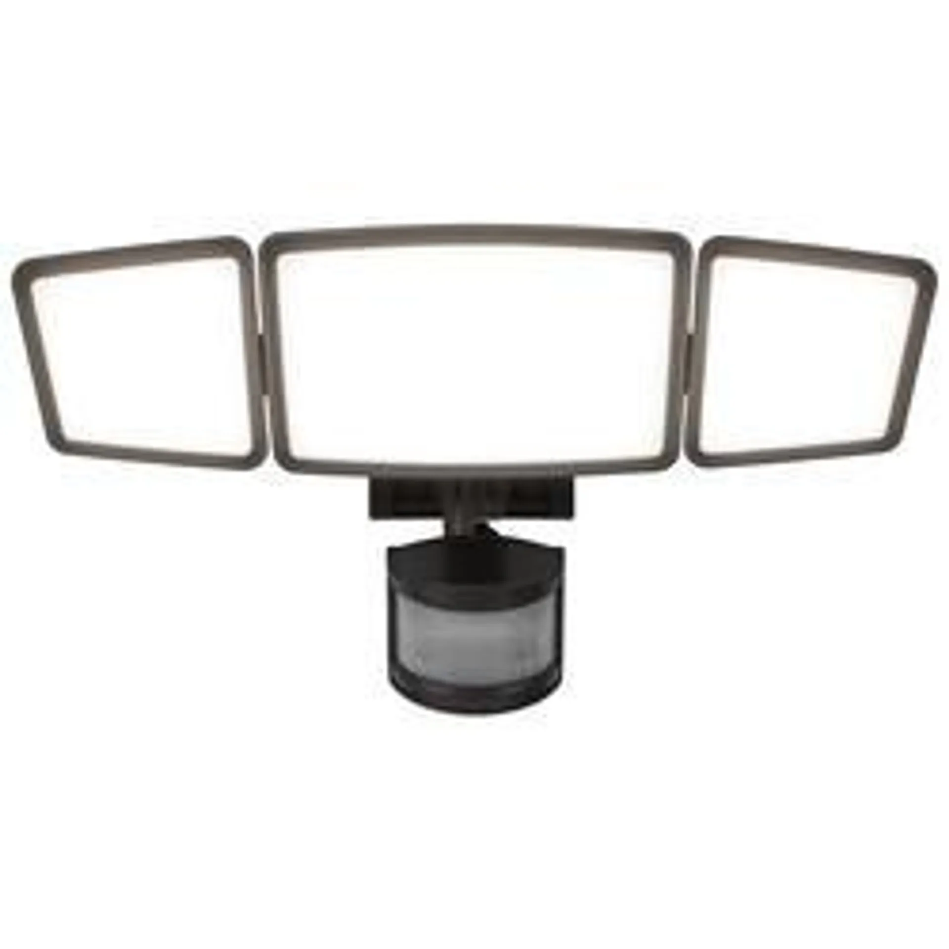 Patriot Lighting® Solar-Powered LED Tri-Head Motion Sensor Security Light