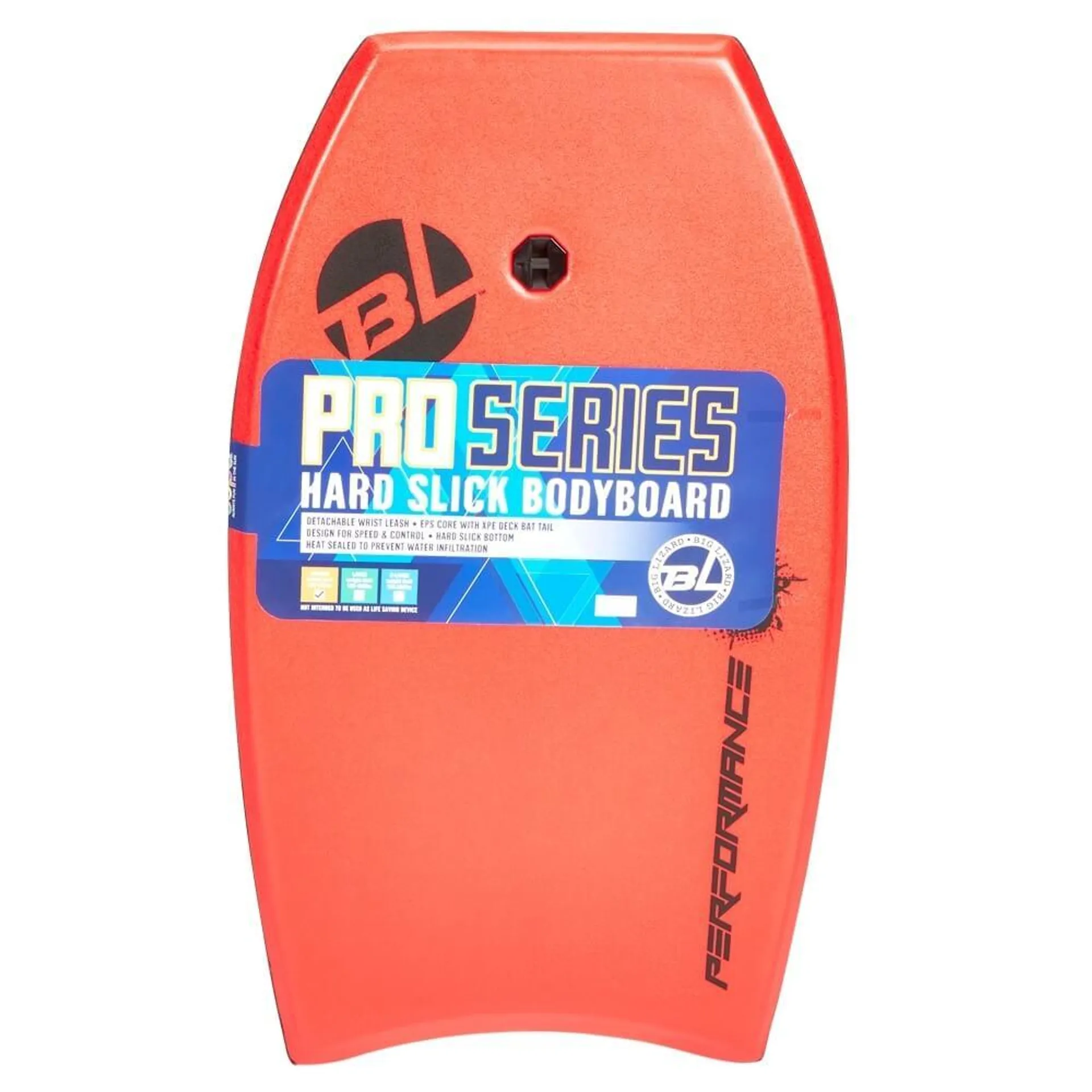 Big Lizard 33" Pro Series Hard Slick Bodyboard