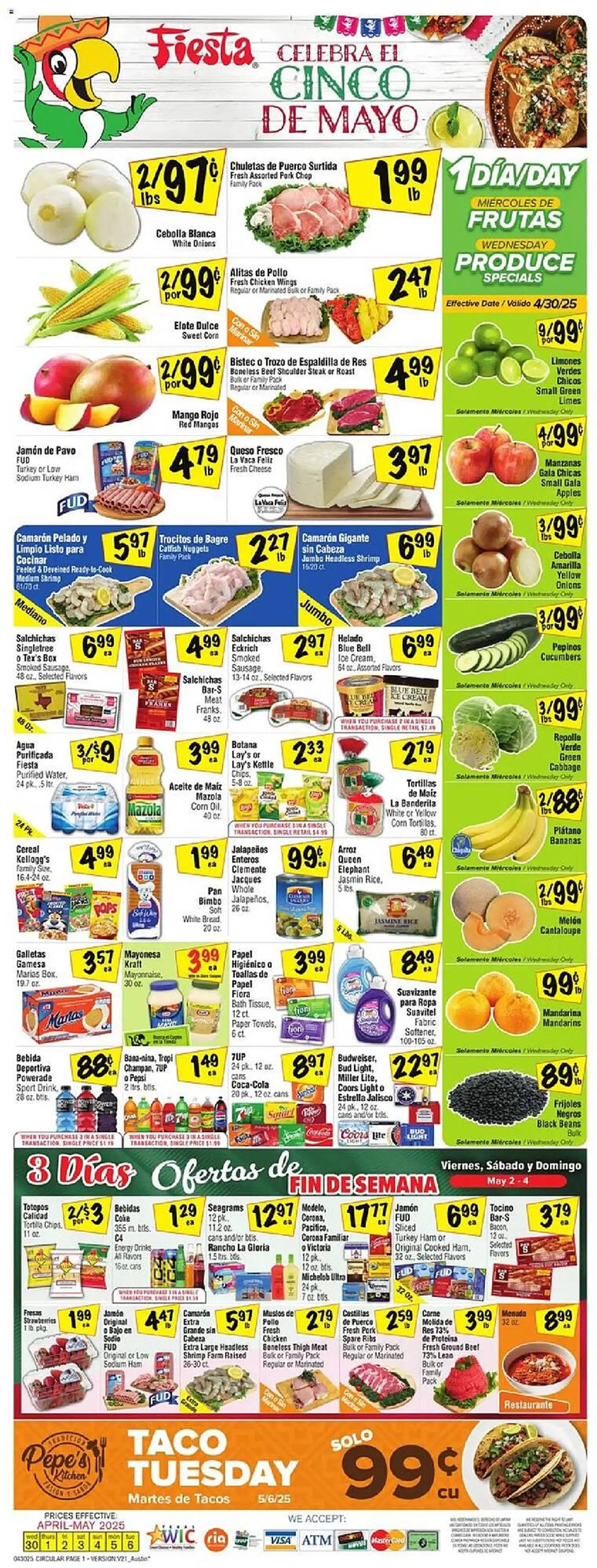 Fiesta Mart Weekly Ad - 1