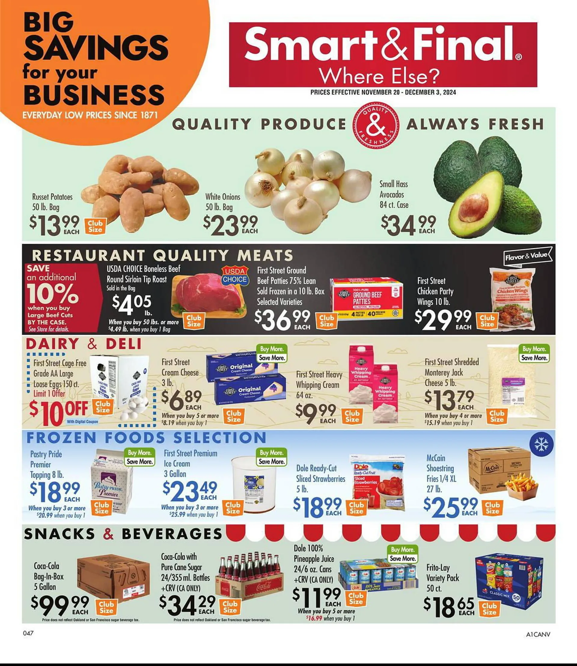 Smart & Final Weekly Ad - 1