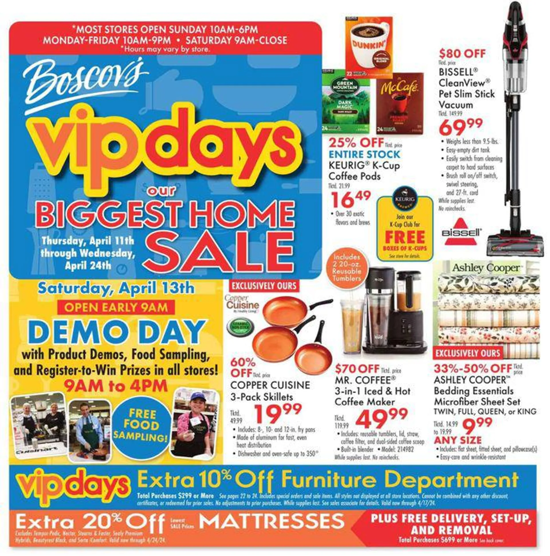 Weekly ad Our Biggest Home Sale from April 12 to April 24 2024 - Page 1