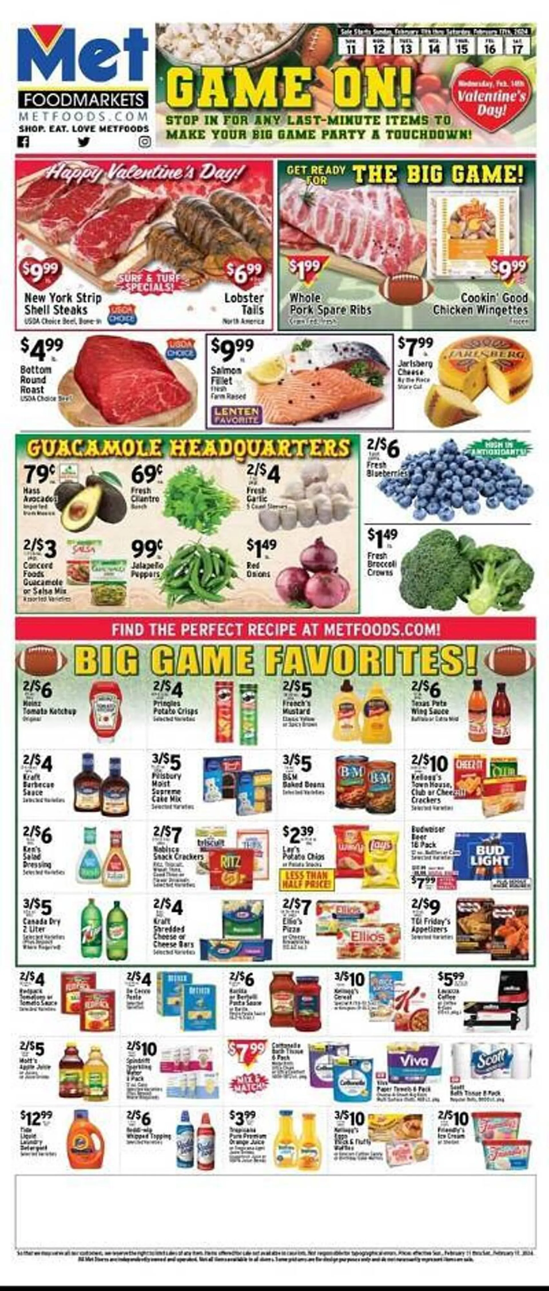 Weekly ad Met Foodmarkets Weekly Ad from February 11 to February 17 2024 - Page 