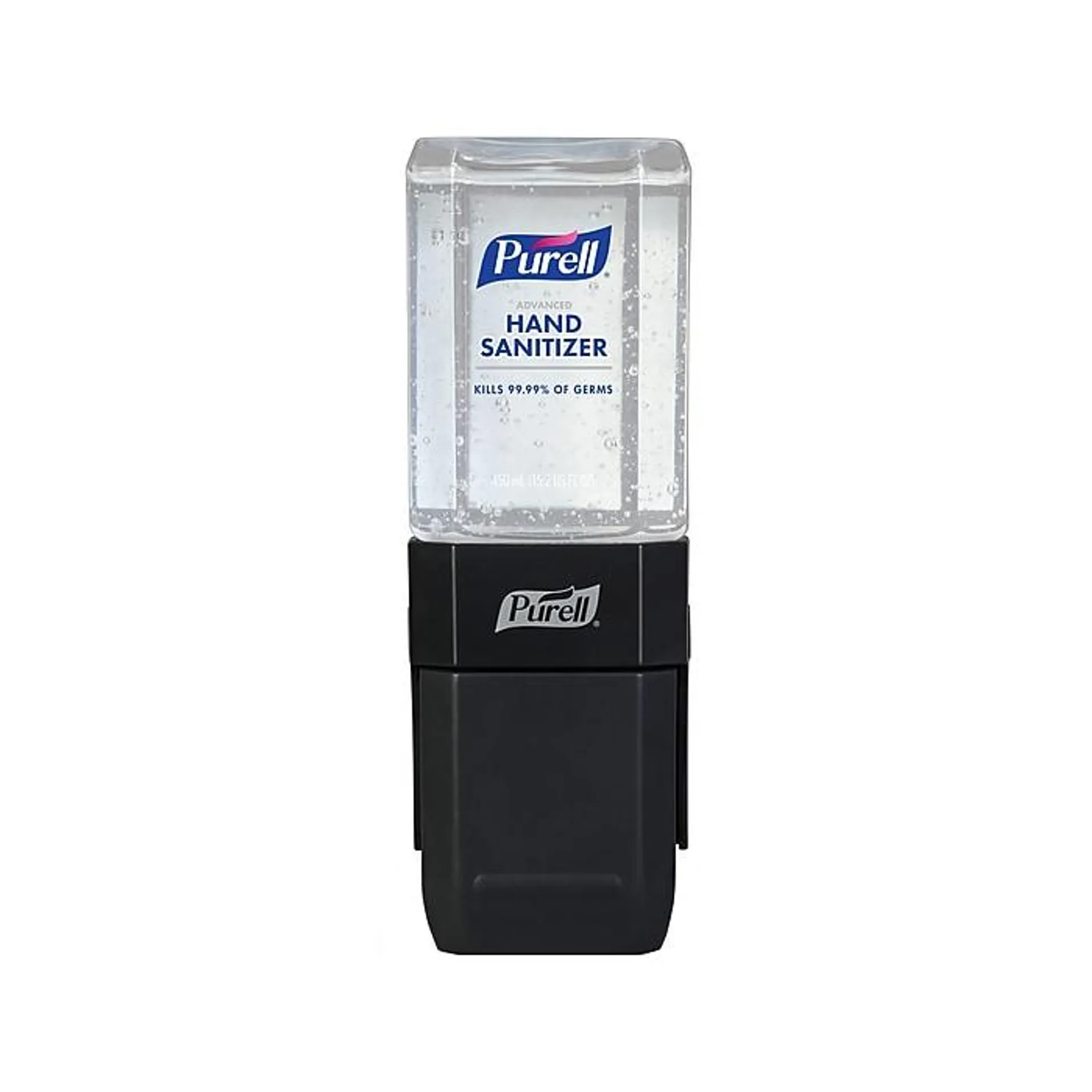 Push-Style Hand Sanitizer Dispenser, 450 mL Gel Refill Included, Graphite (4424-D6)