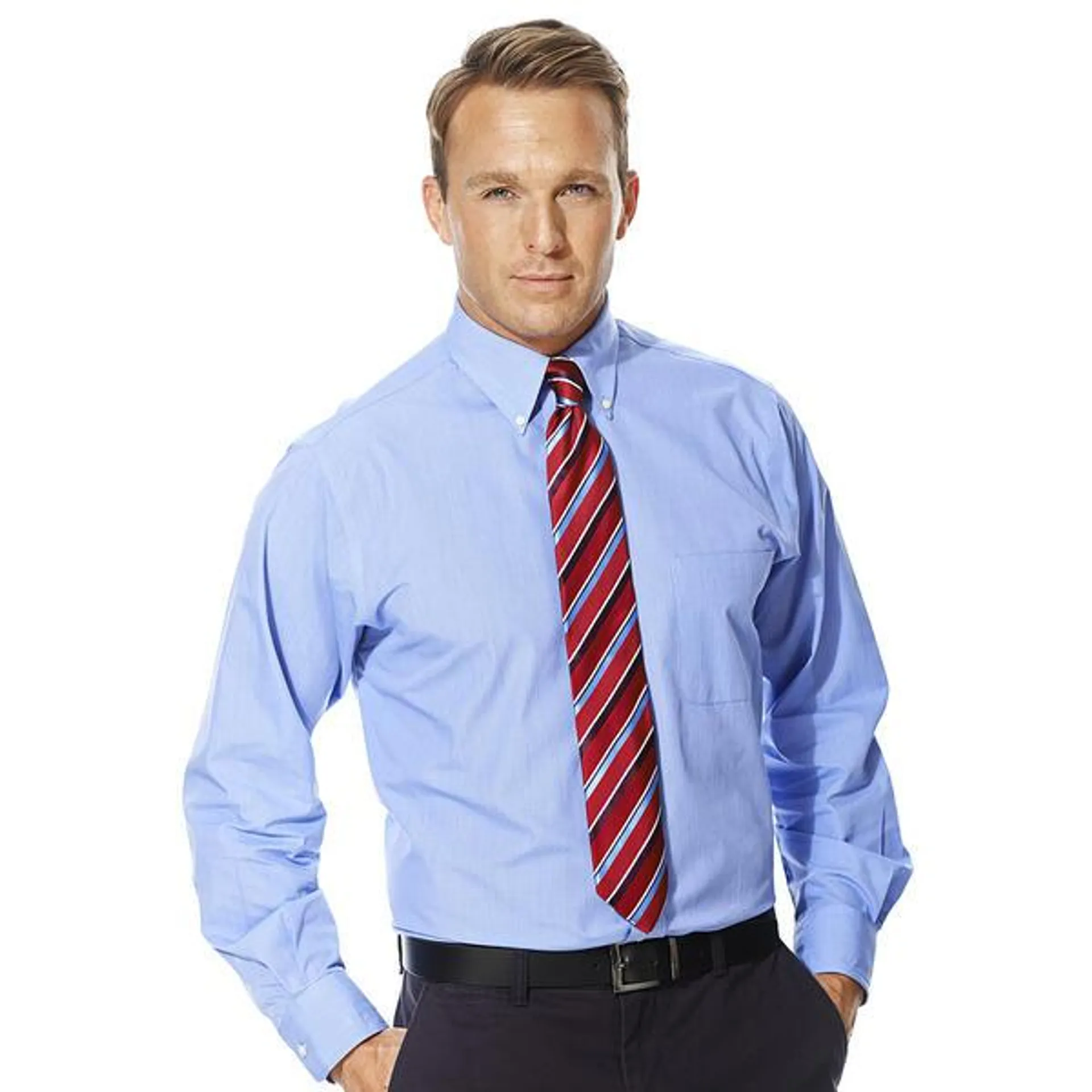 Mens Van Heusen® Slim Fit Ultra Wrinkle Free Dress Shirt