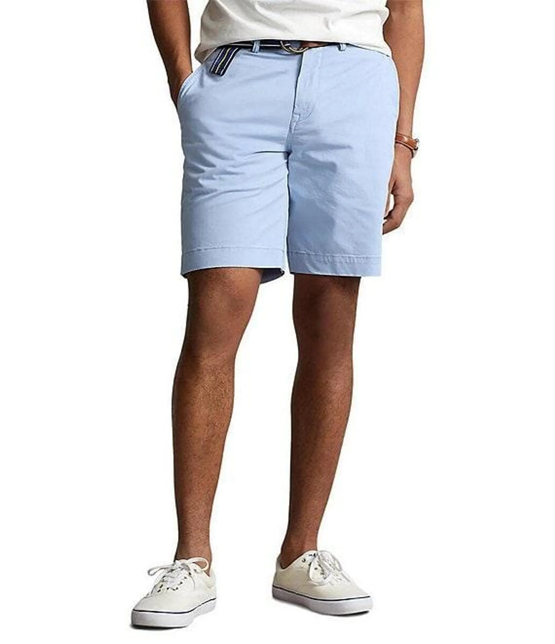 Classic-Fit Stretch 9.25" Inseam Chino Shorts