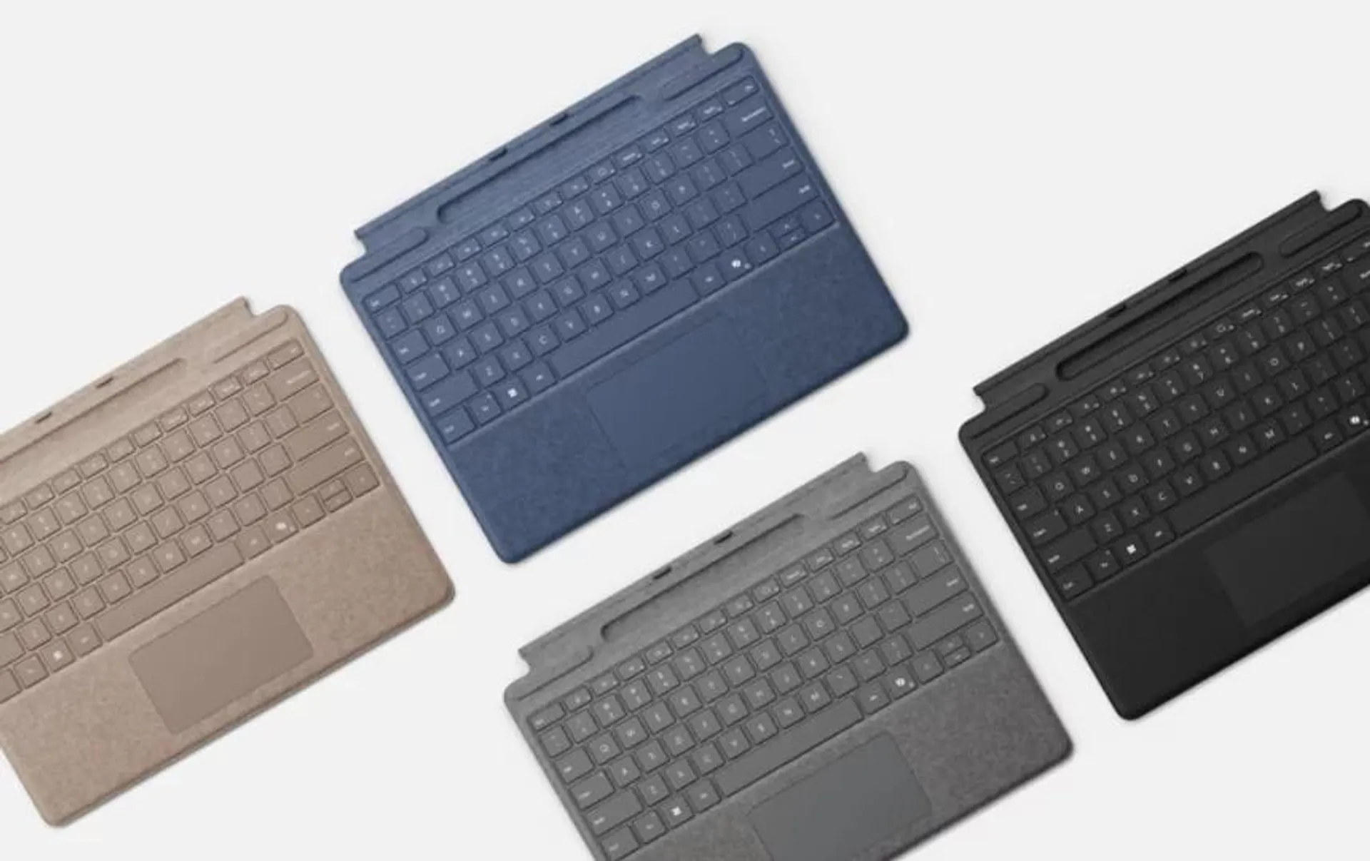 Surface Pro Keyboard with pen storage - Sapphire