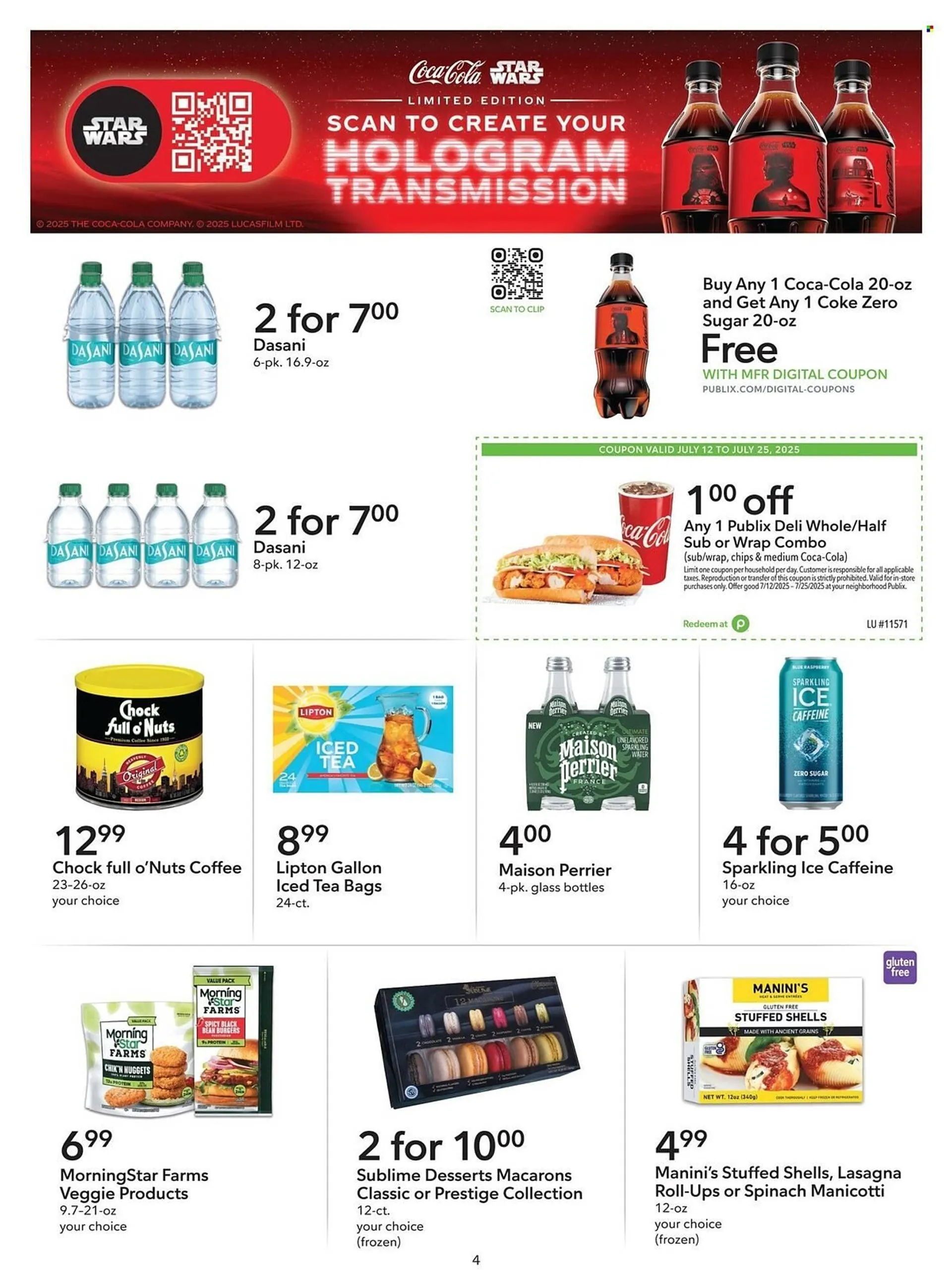 Weekly ad Publix Weekly Ad from July 12 to July 25 2025 - Page 4
