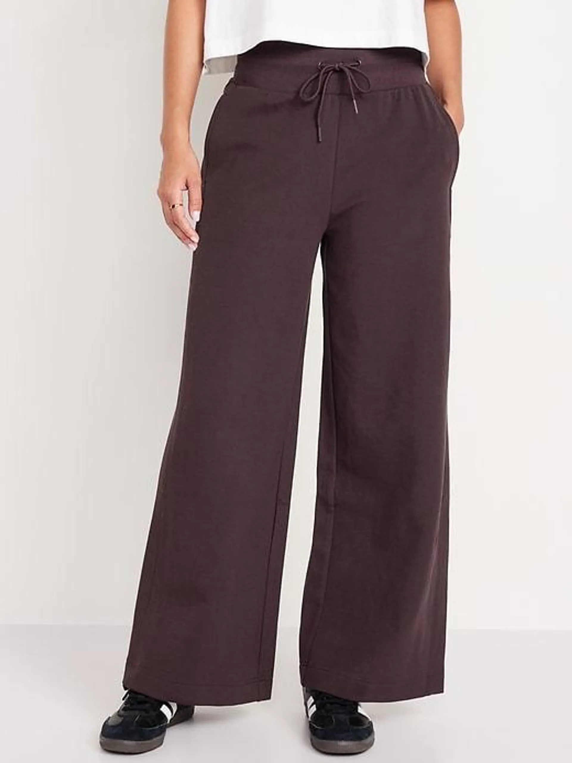 Dynamic Fleece Wide-Leg Pants