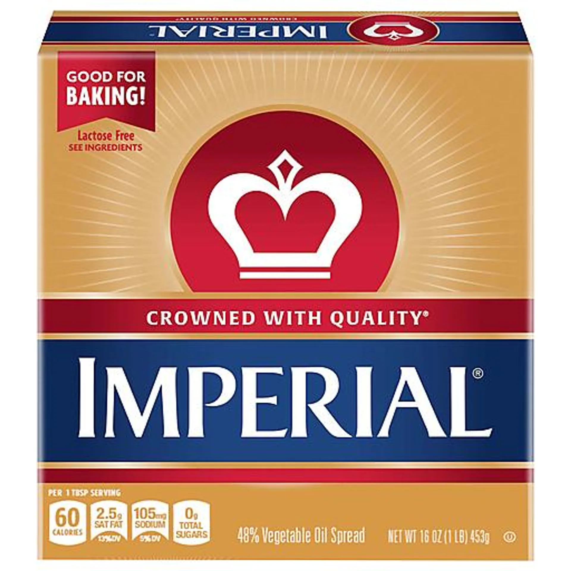 Imperial Vegetable Oil Spread, 48% 16 oz