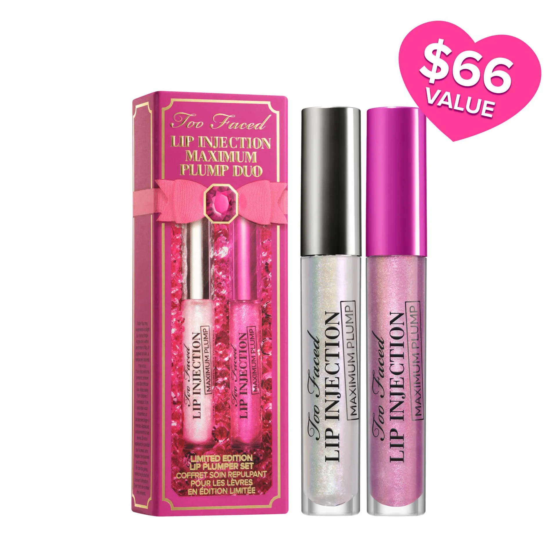 Lip Injection Maximum Plump Lip Gloss Duo