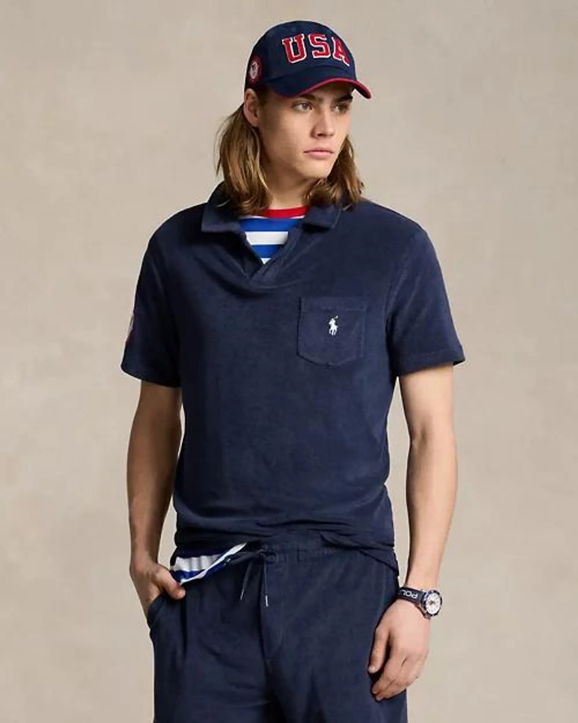 Team USA Terry Polo Shirt