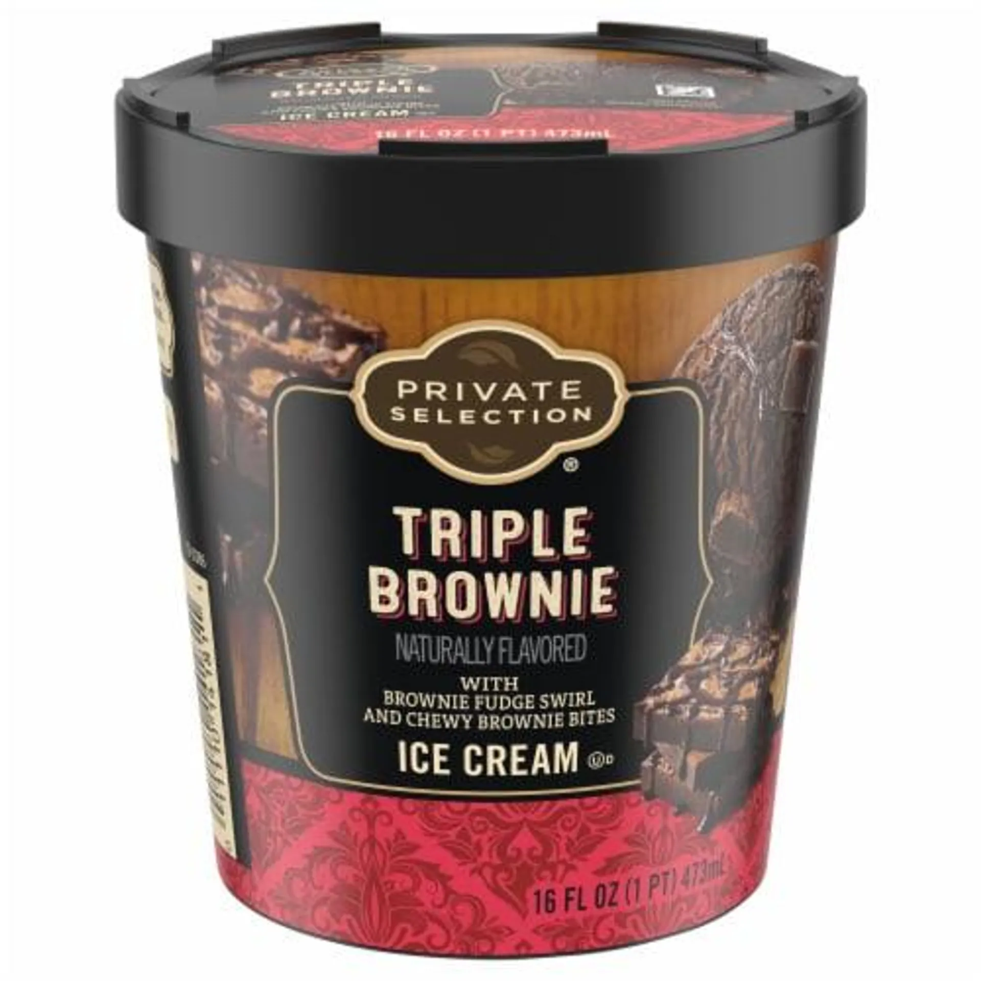 Private Selection® Triple Brownie Ice Cream