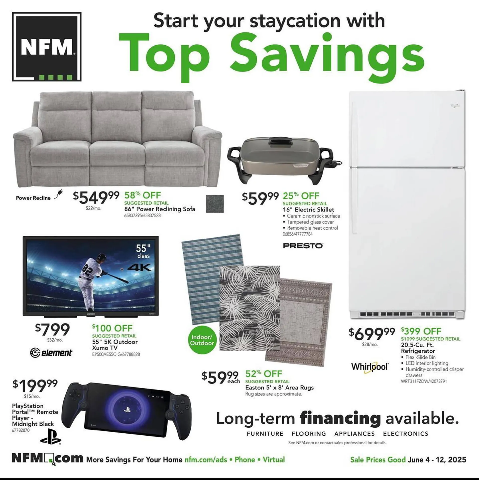 Weekly ad Nebraska Furniture Mart Weekly Ad from June 4 to June 12 2025 - Page 1