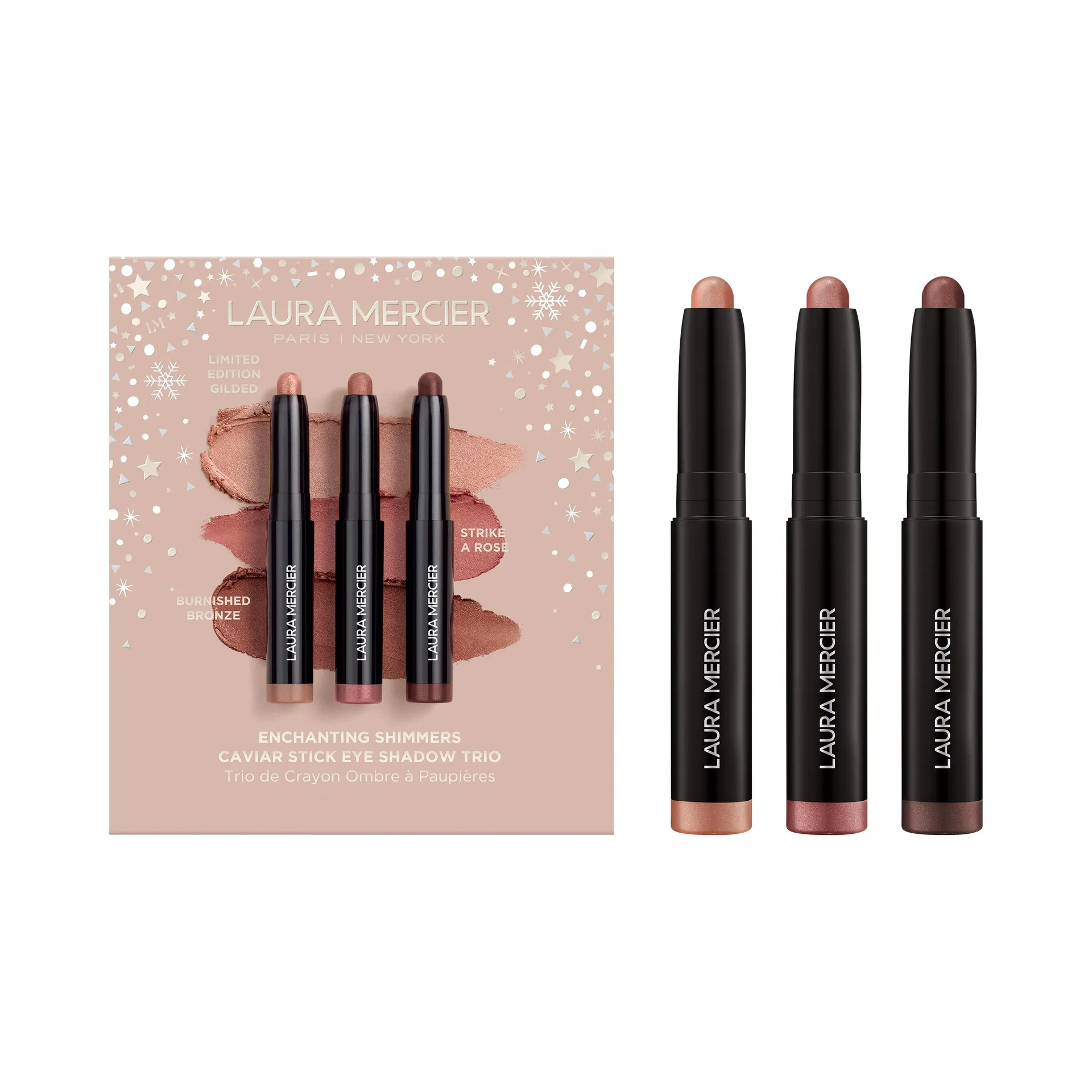 Enchanting Shimmers Caviar Stick Eye Shadow Trio