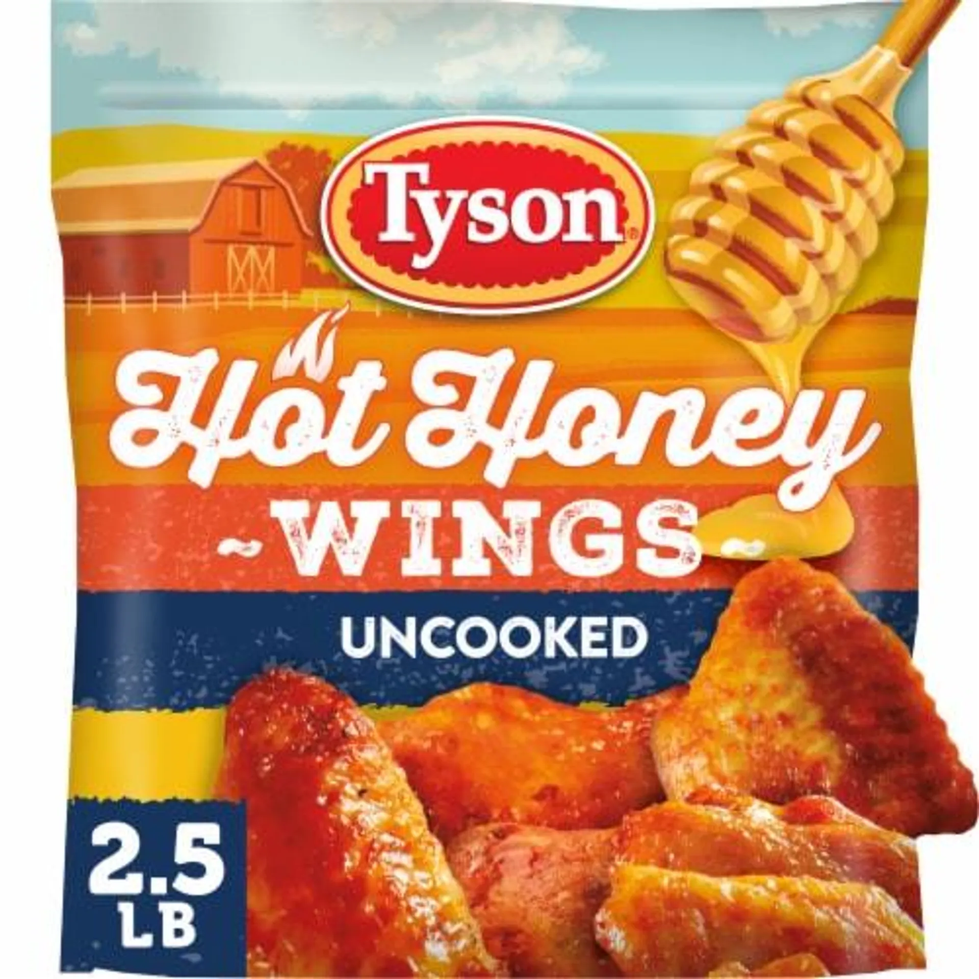 Tyson® Hot Honey Frozen Chicken Wings