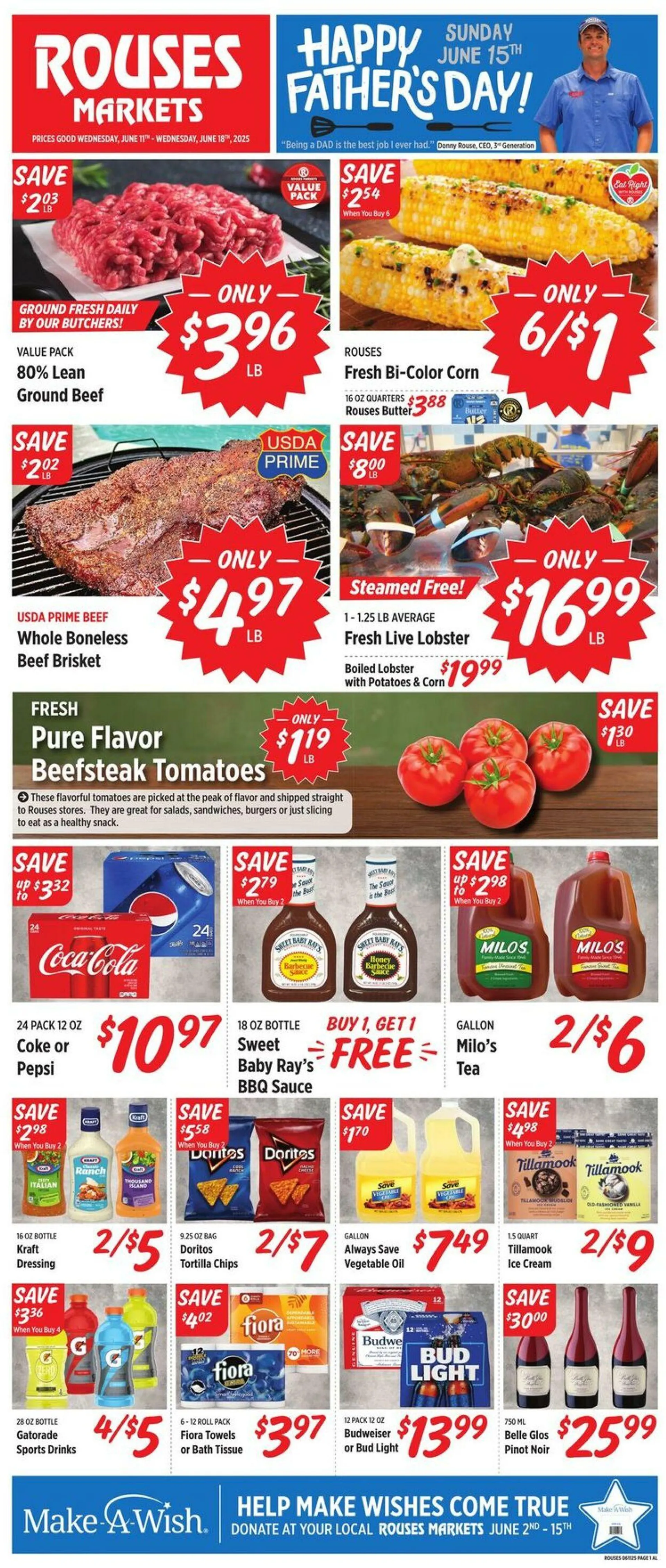 Weekly ad Rouses Current weekly ad from June 11 to June 18 2025 - Page 1