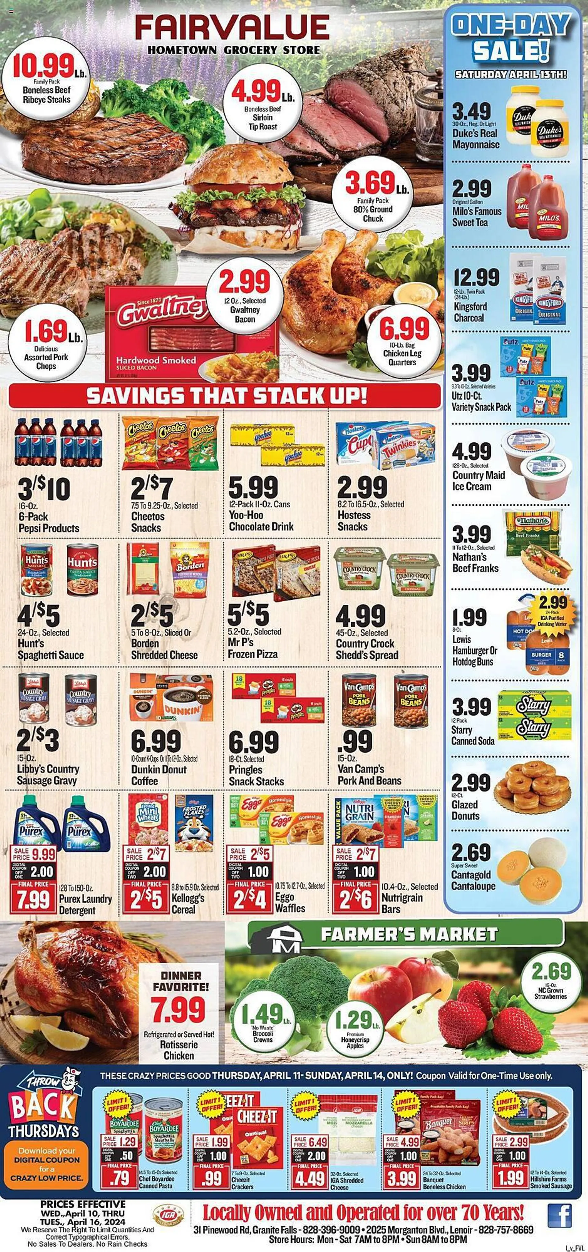 Weekly ad IGA Weekly Ad from April 10 to April 16 2024 - Page 
