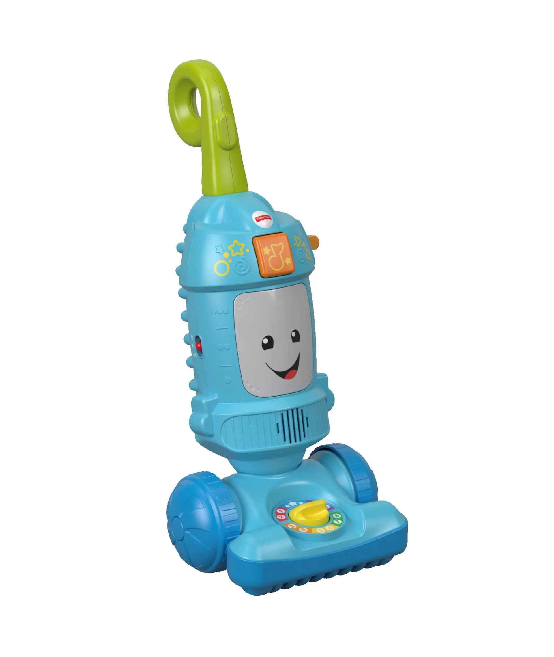 Fisher-Price Laugh & Learn Light-Up Learning Vacuum Electronic Toddler Push Toy