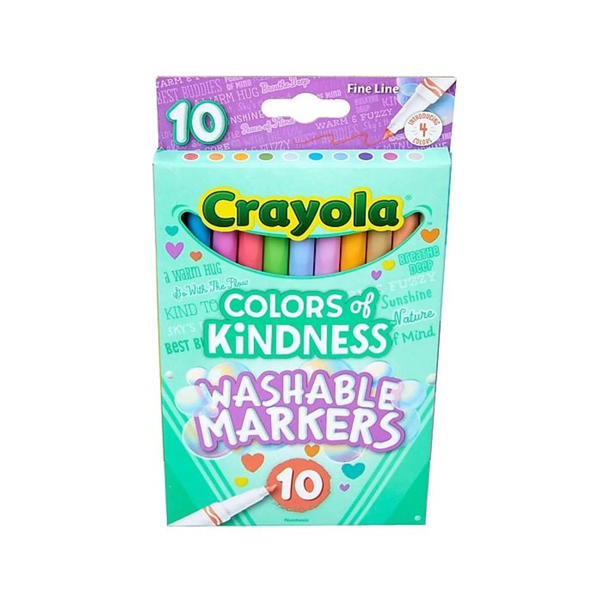 Crayola Colors of Kindness Washable Markers,