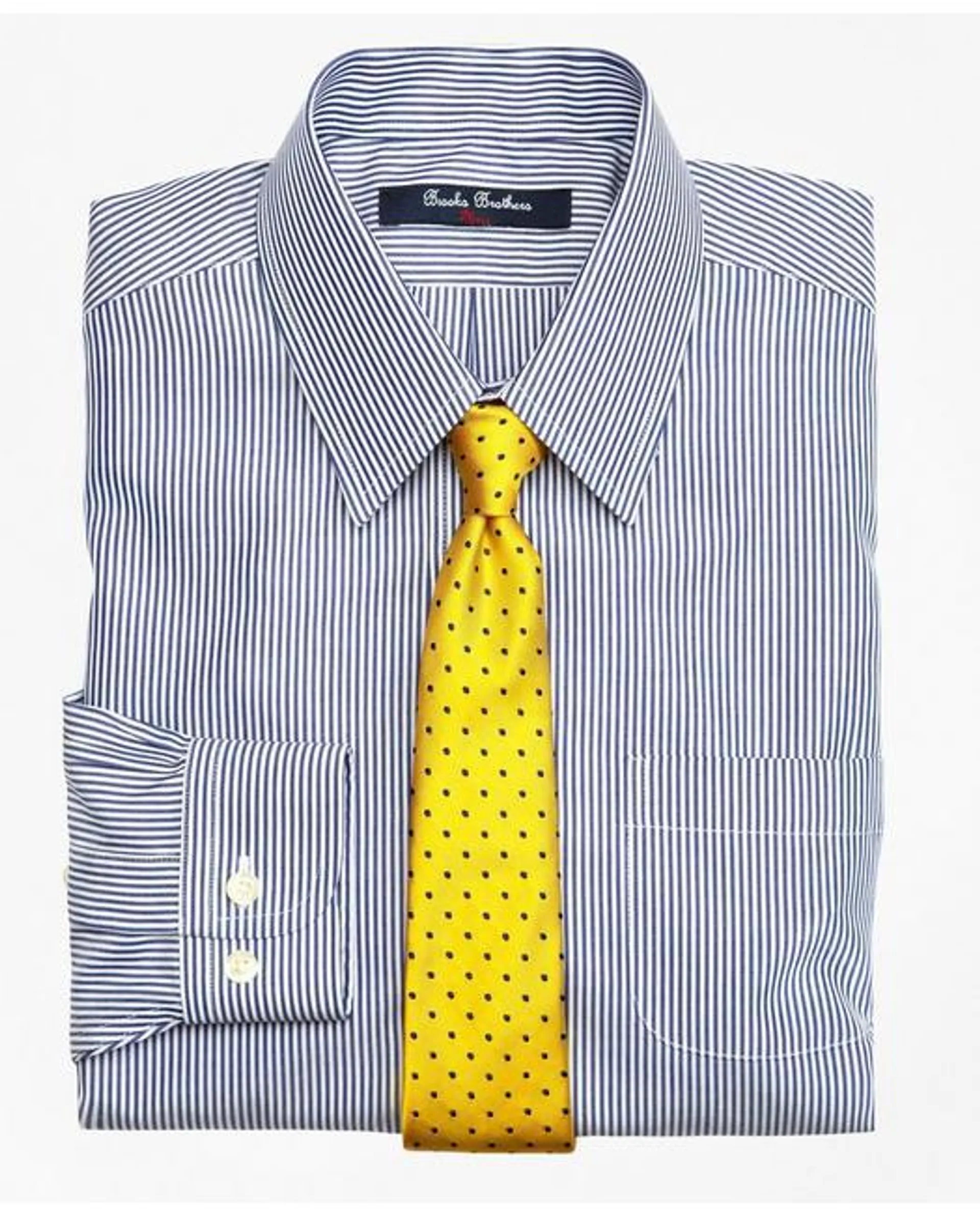 Boys Non-Iron Supima® Cotton Broadcloth Candy Stripe Dress Shirt