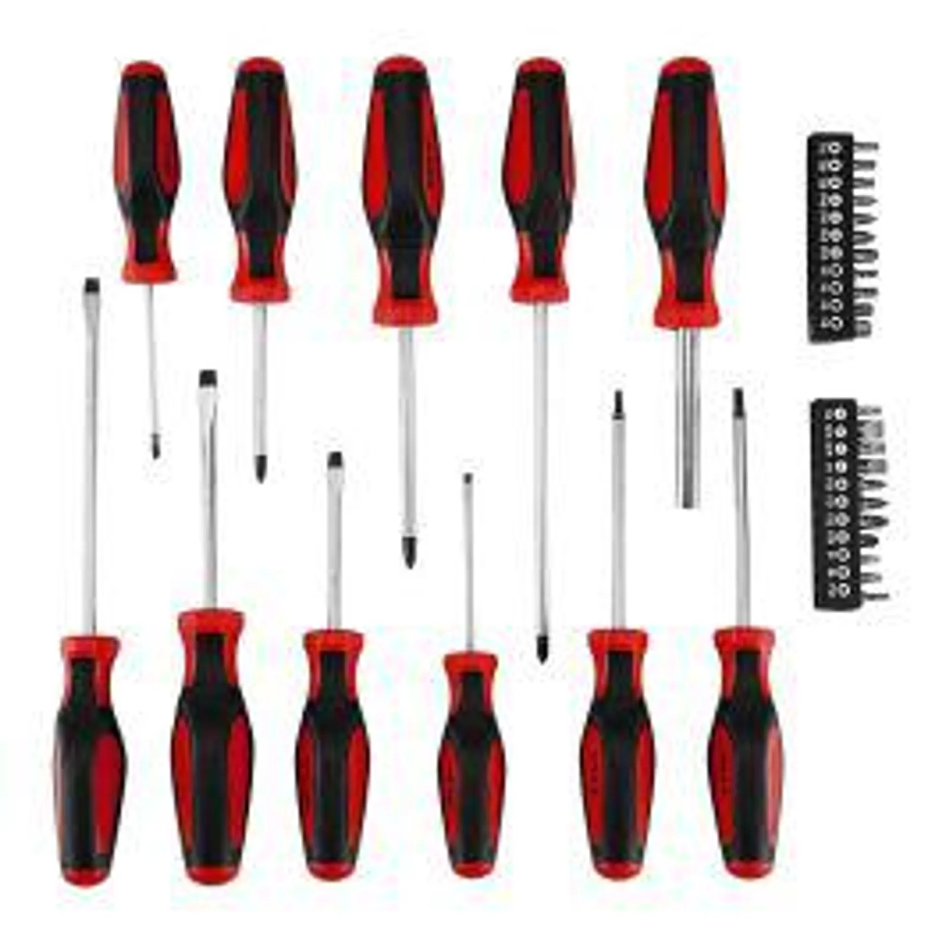 Comfort Grip Screwdriver Set, 33 Piece