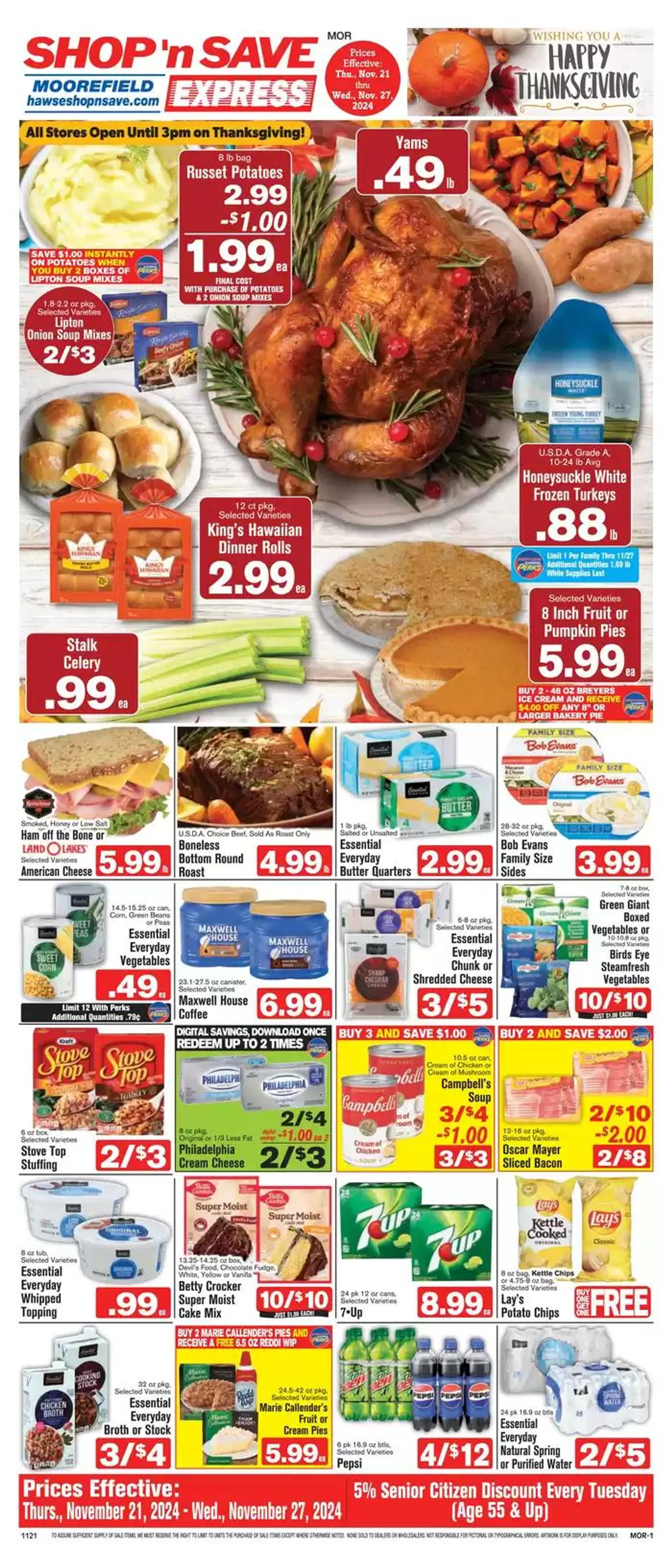 Weekly ad Discounts and promotions from November 21 to December 5 2024 - Page 1