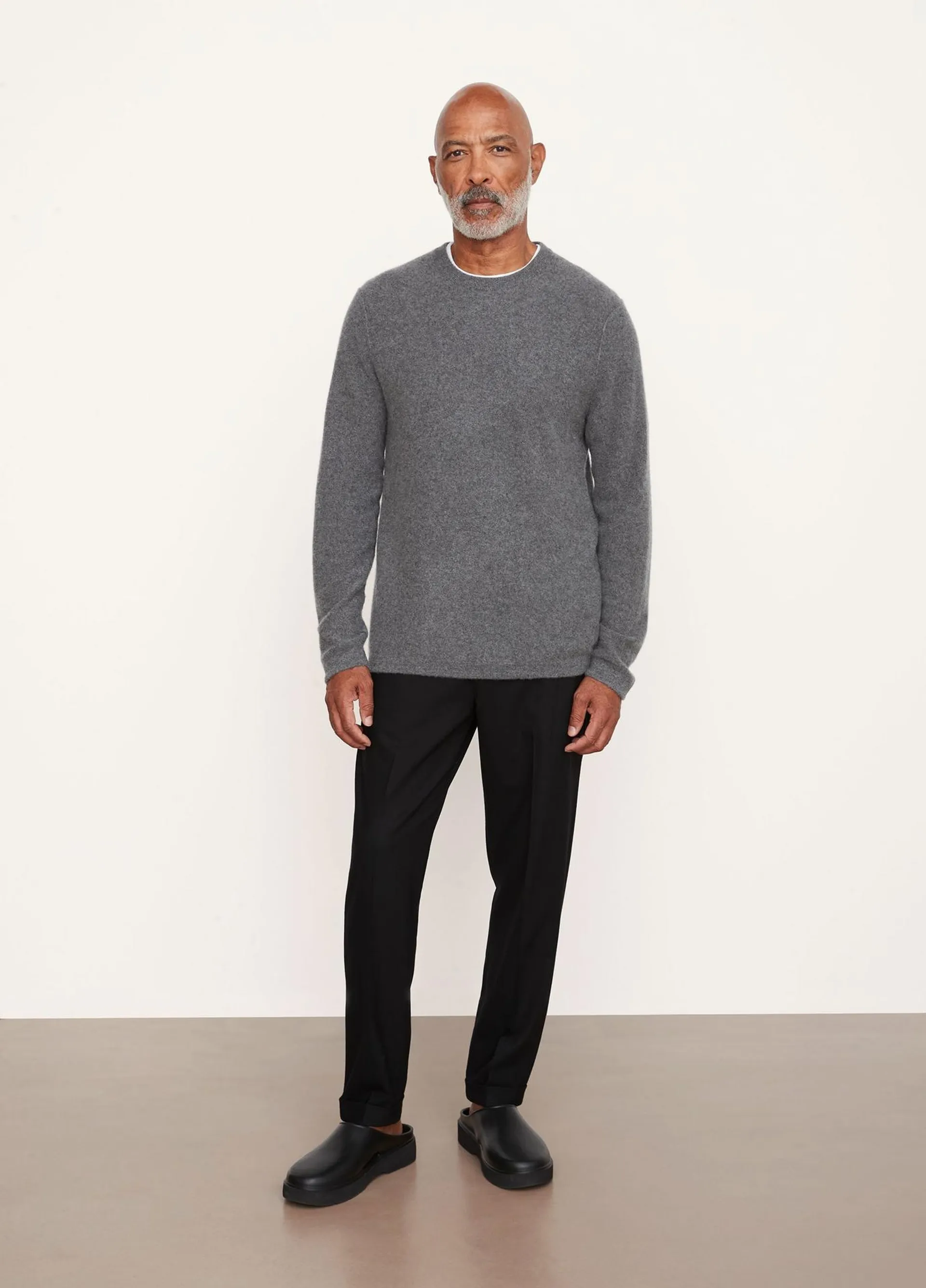 Plush Cashmere Long Sleeve Crew