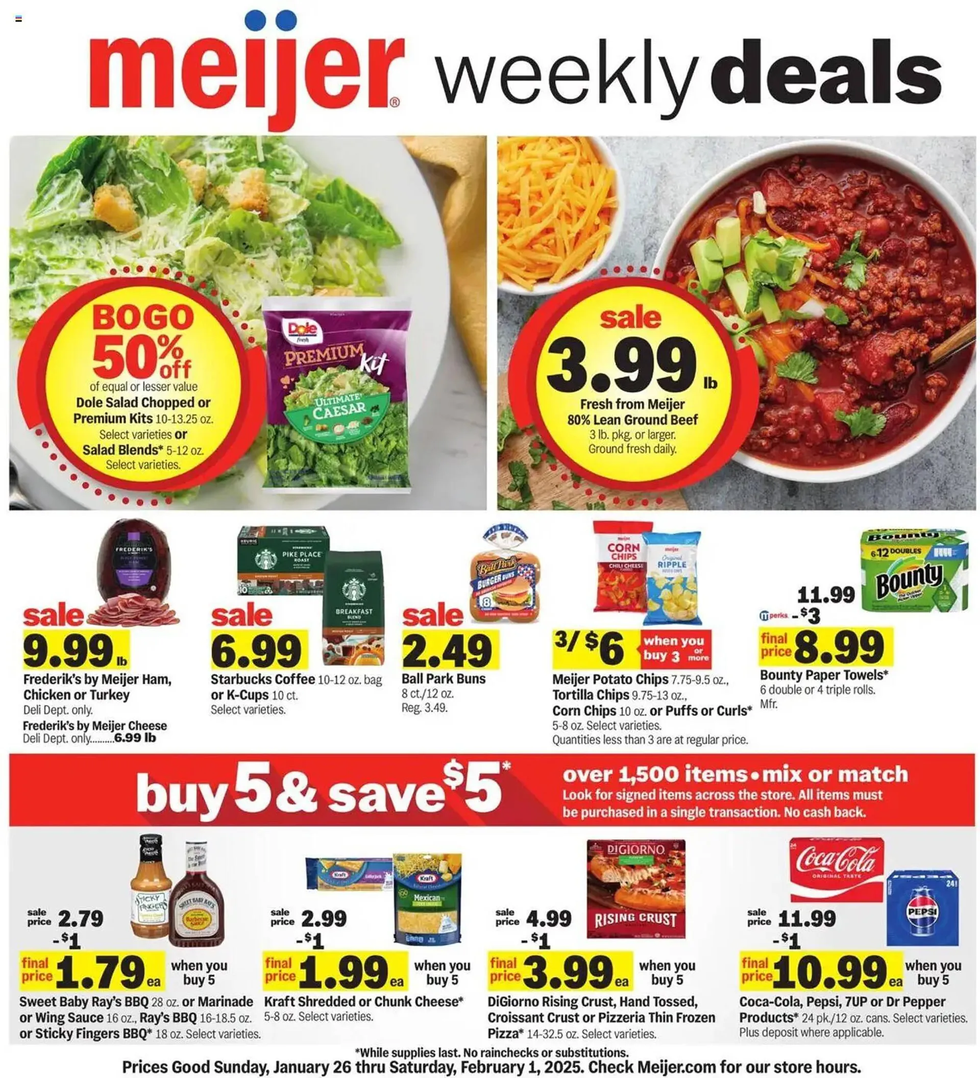 Meijer Weekly Ad - 1