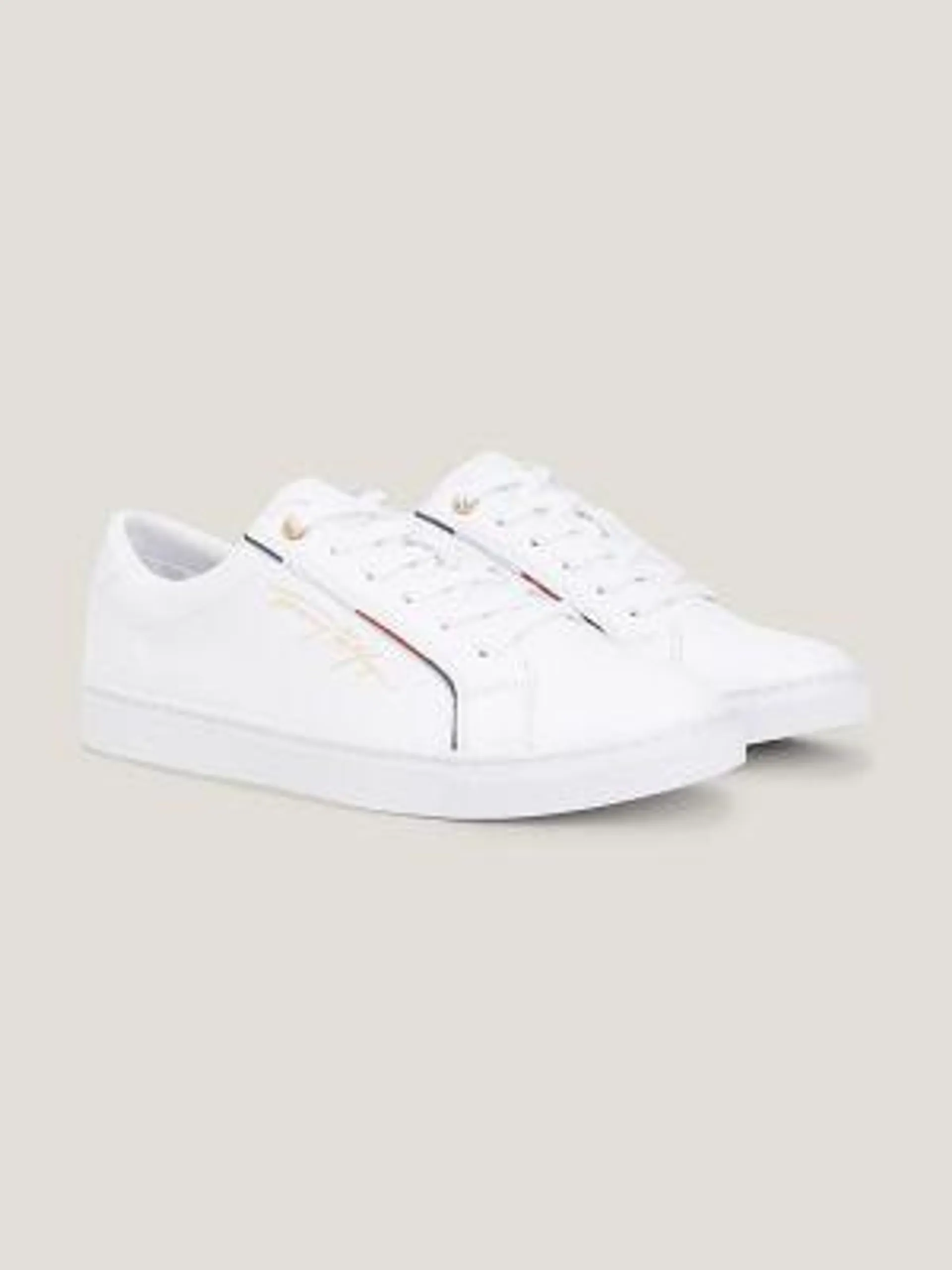 Tommy Signature Leather Sneaker