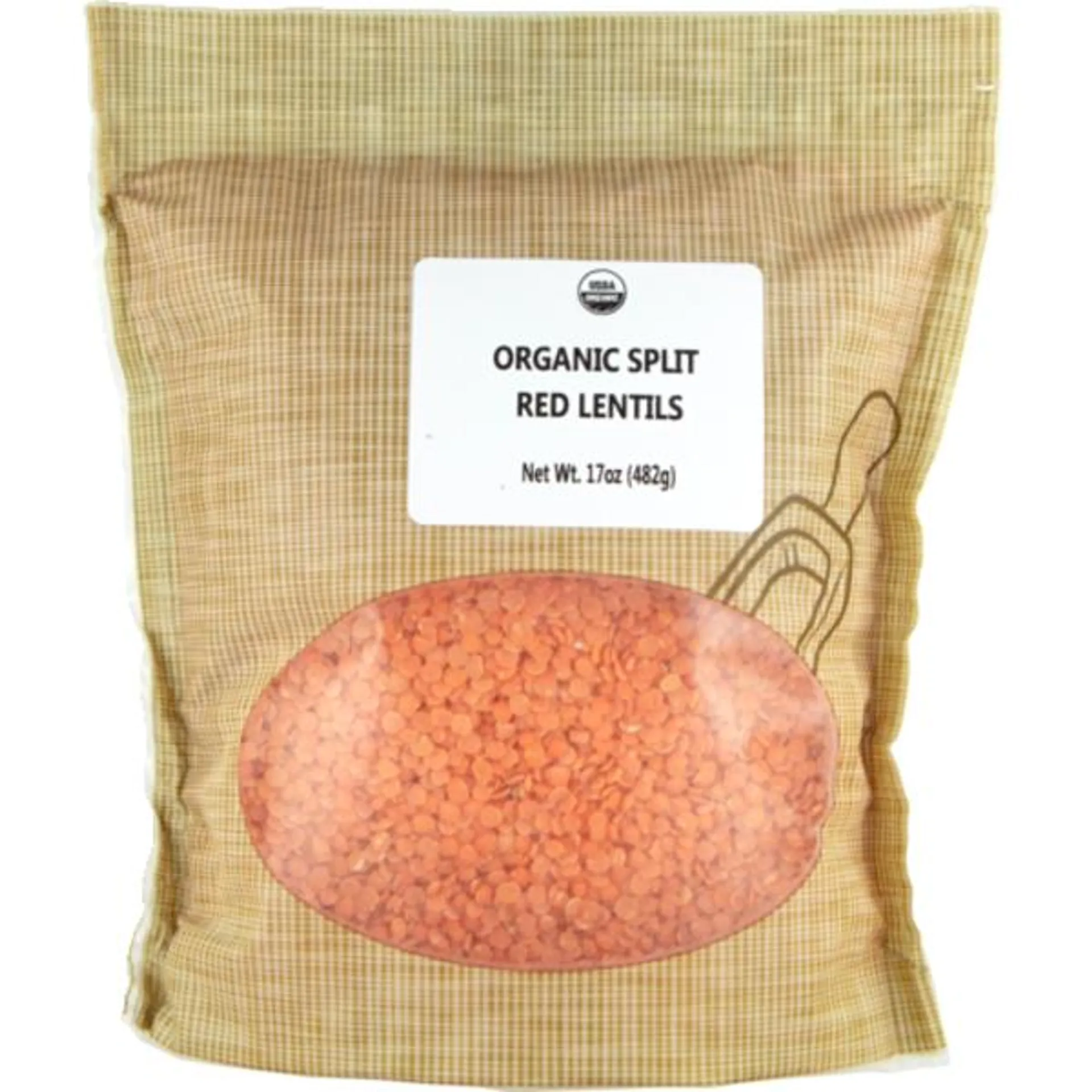 Bulk Foods Organic Red Lentils